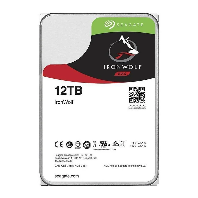 Seagate 12TB IronWolf ST12000VN0008 7200RPM 256MB  Bring In Warranty  Speichermedien