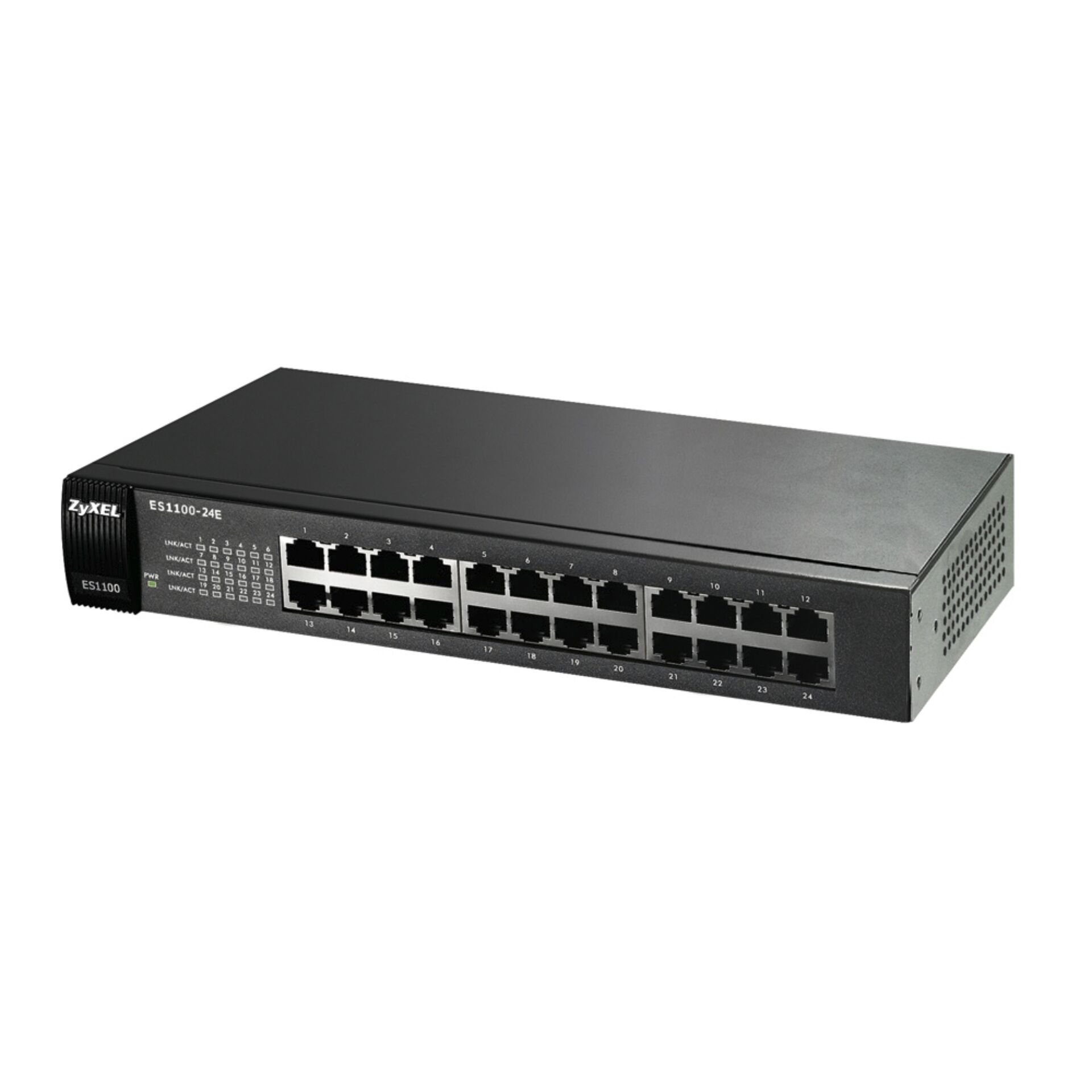 Zyxel ES1100 24E Unmanaged Schwarz Switches