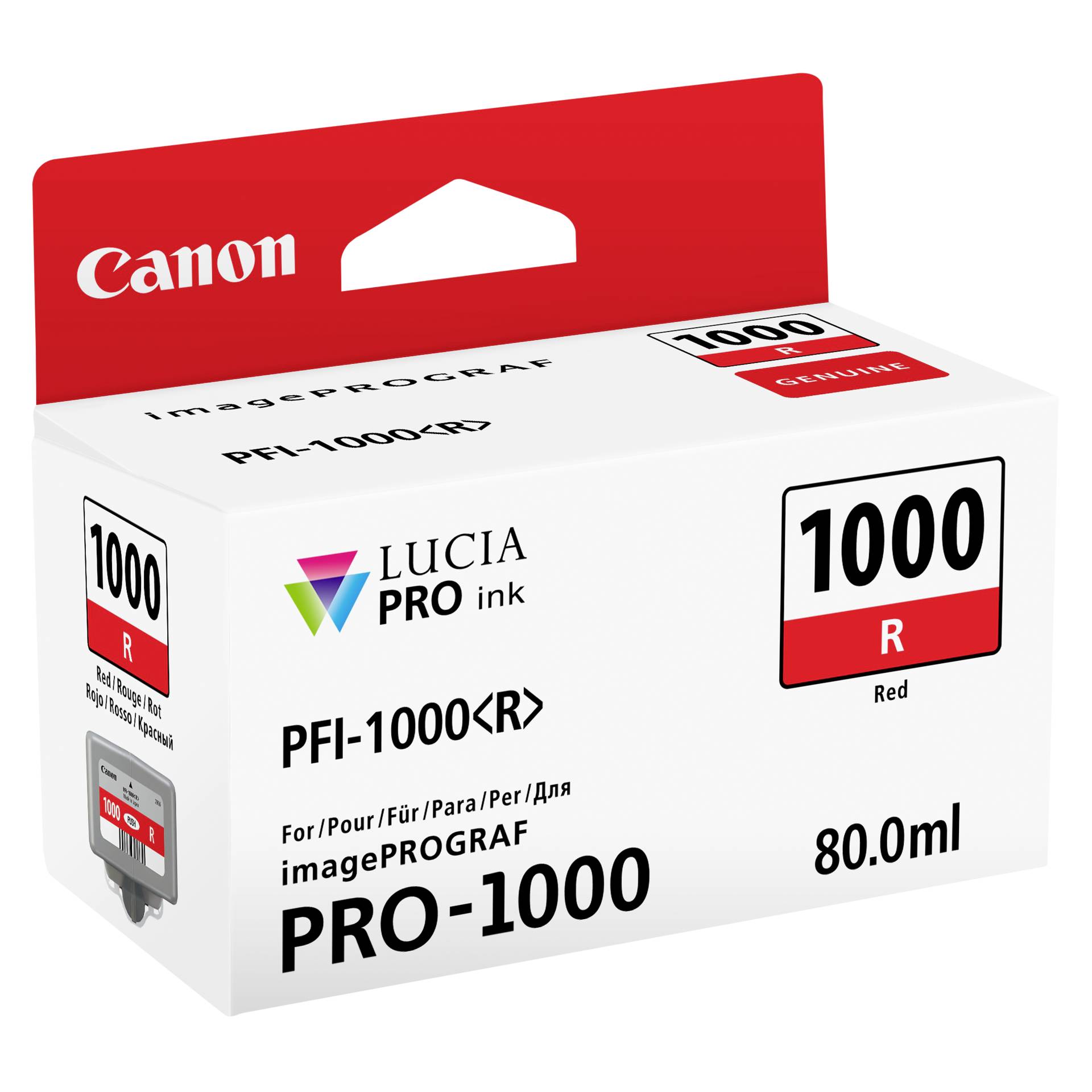Canon PFI 1000 R red Drucker & Scanner