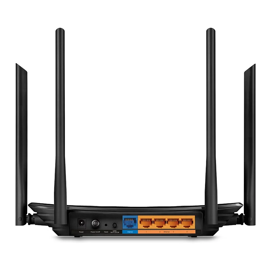 TP Link AC1200 WLAN Router Gigabit Ethernet Dual Band 2 4 GHz 5 GHz Schwarz