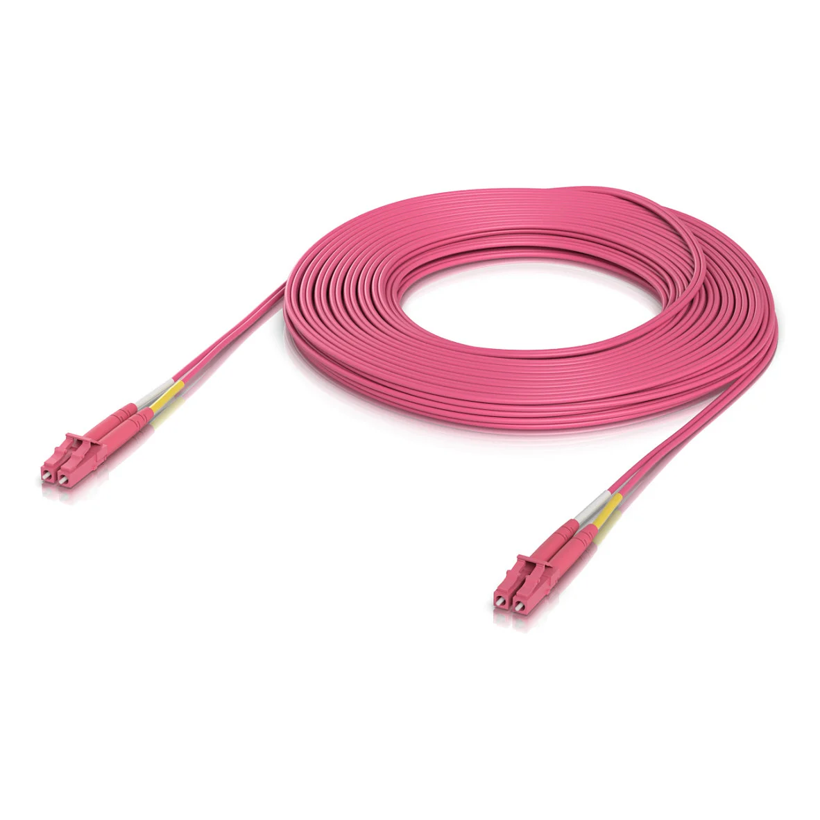 Ubiquiti OM4 Duplex LC UPC Glasfaser Patchkabel 15m   Hochgeschwindigkeitsnetzwerk Netzwerk-Kabel