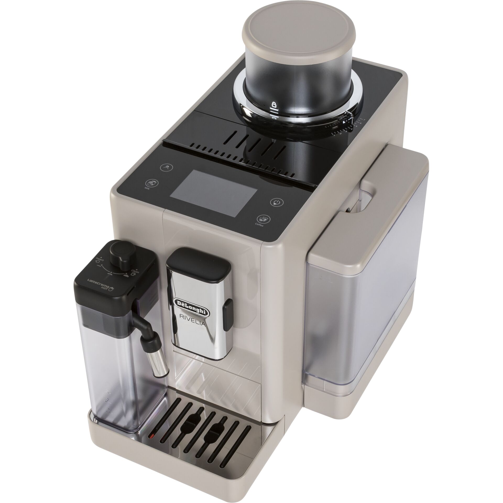 De Longhi Kaffeemaschine Rivelia  beige  Kuechenkleingeraete