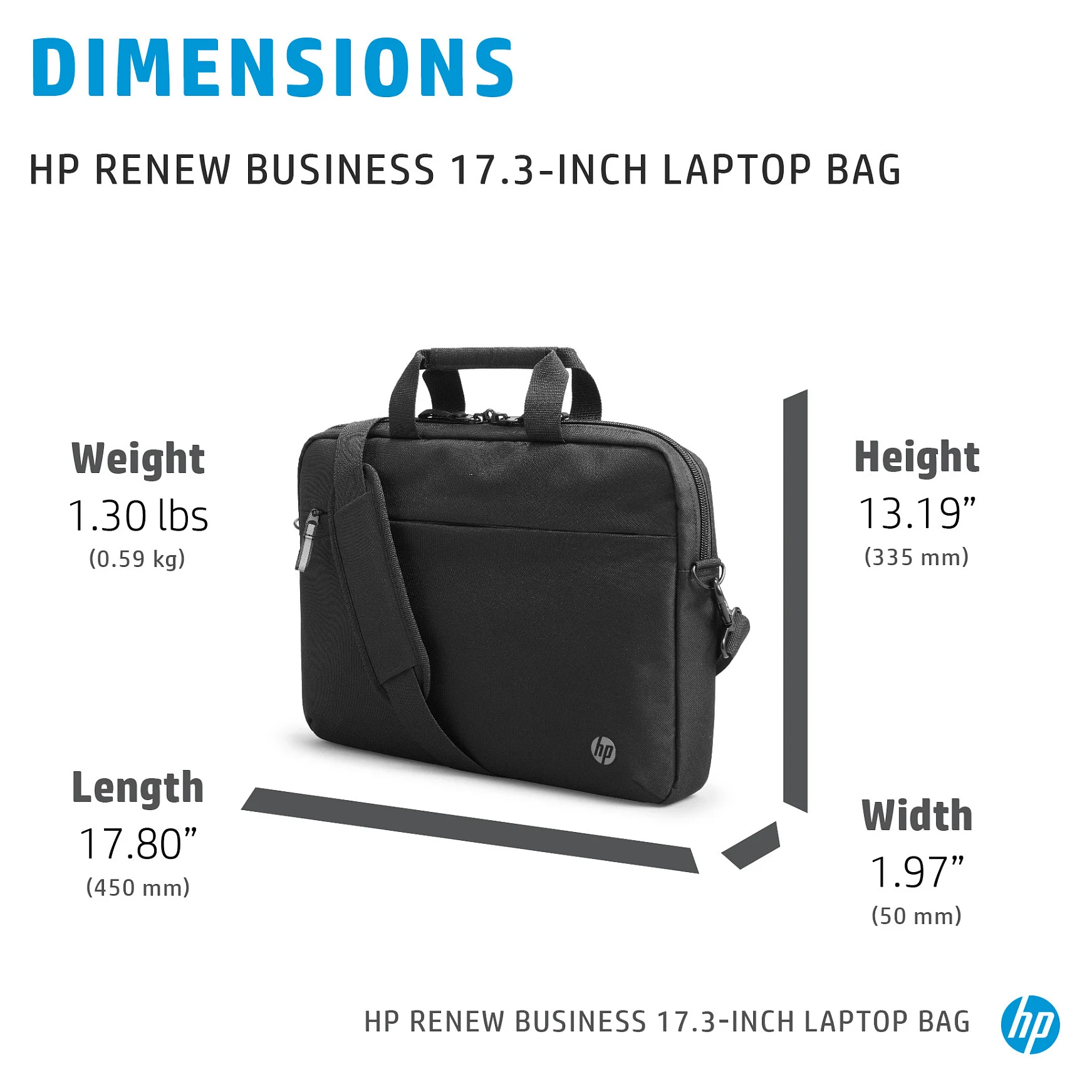 HP Renew Business 17 3 Zoll Laptop Tasche Notebook & Tablet Zubehoer