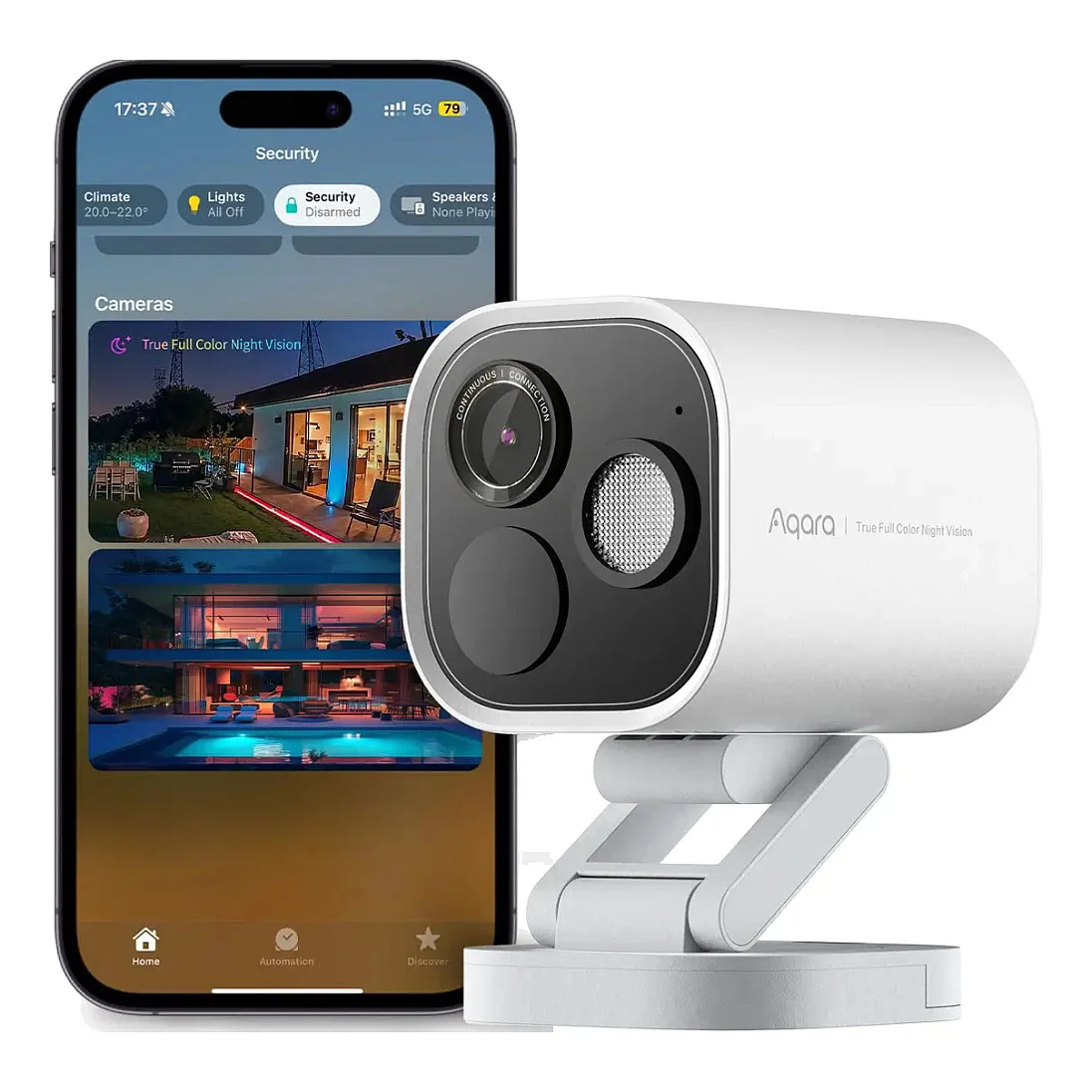 Aqara Camera Hub G5 Pro Weiss  Zigbee  WLAN  Ueberwachungskameras