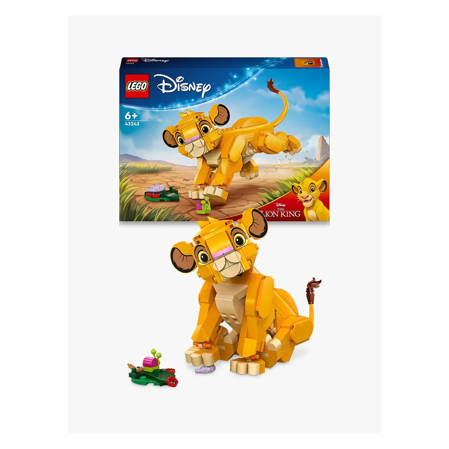LEGO Disney Classic Simba  das Loewenjunge des Koenigs 43243 Spielwaren