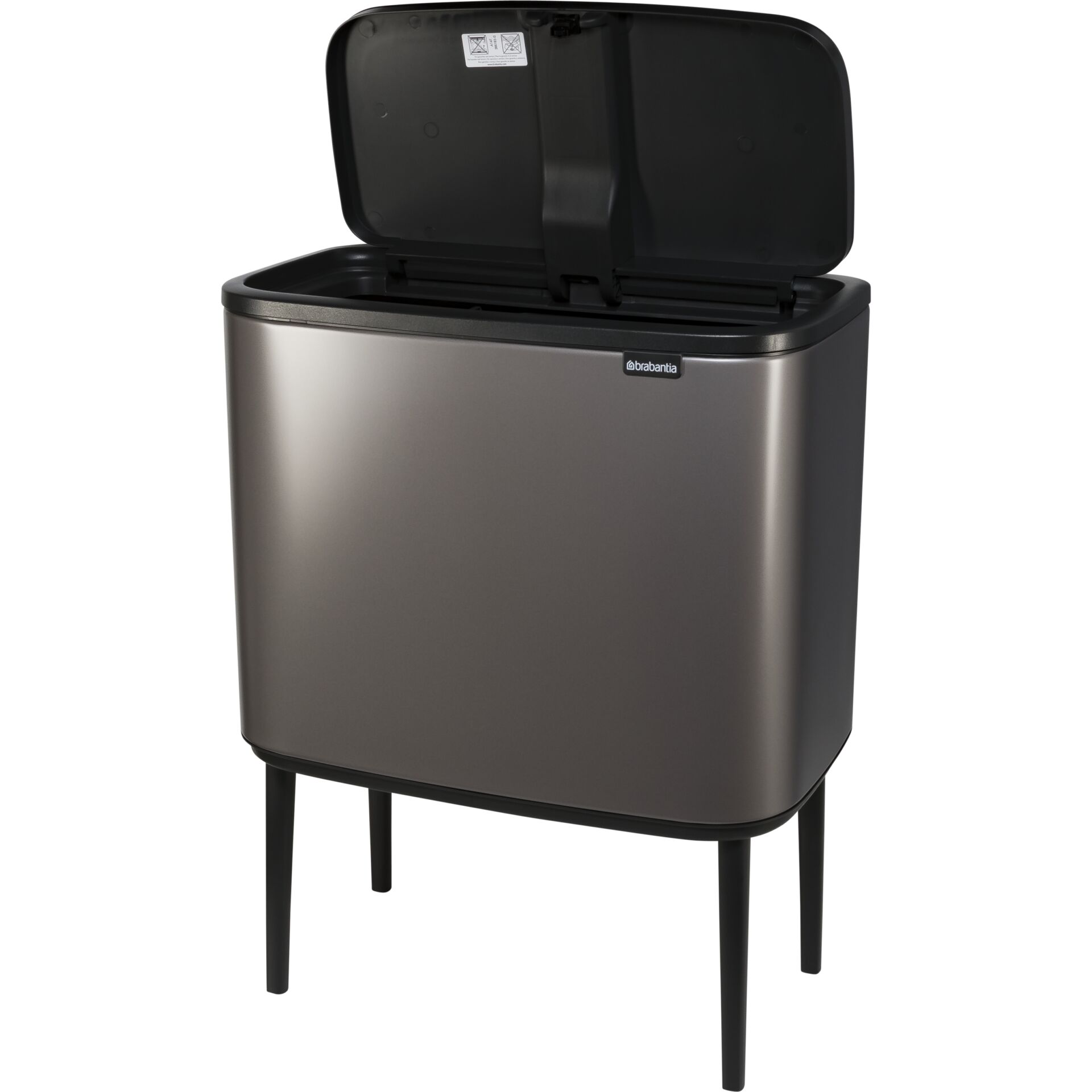 Brabantia Muelleimer Bo Touch Bin Platinum  11   23 L SALE Haushalt