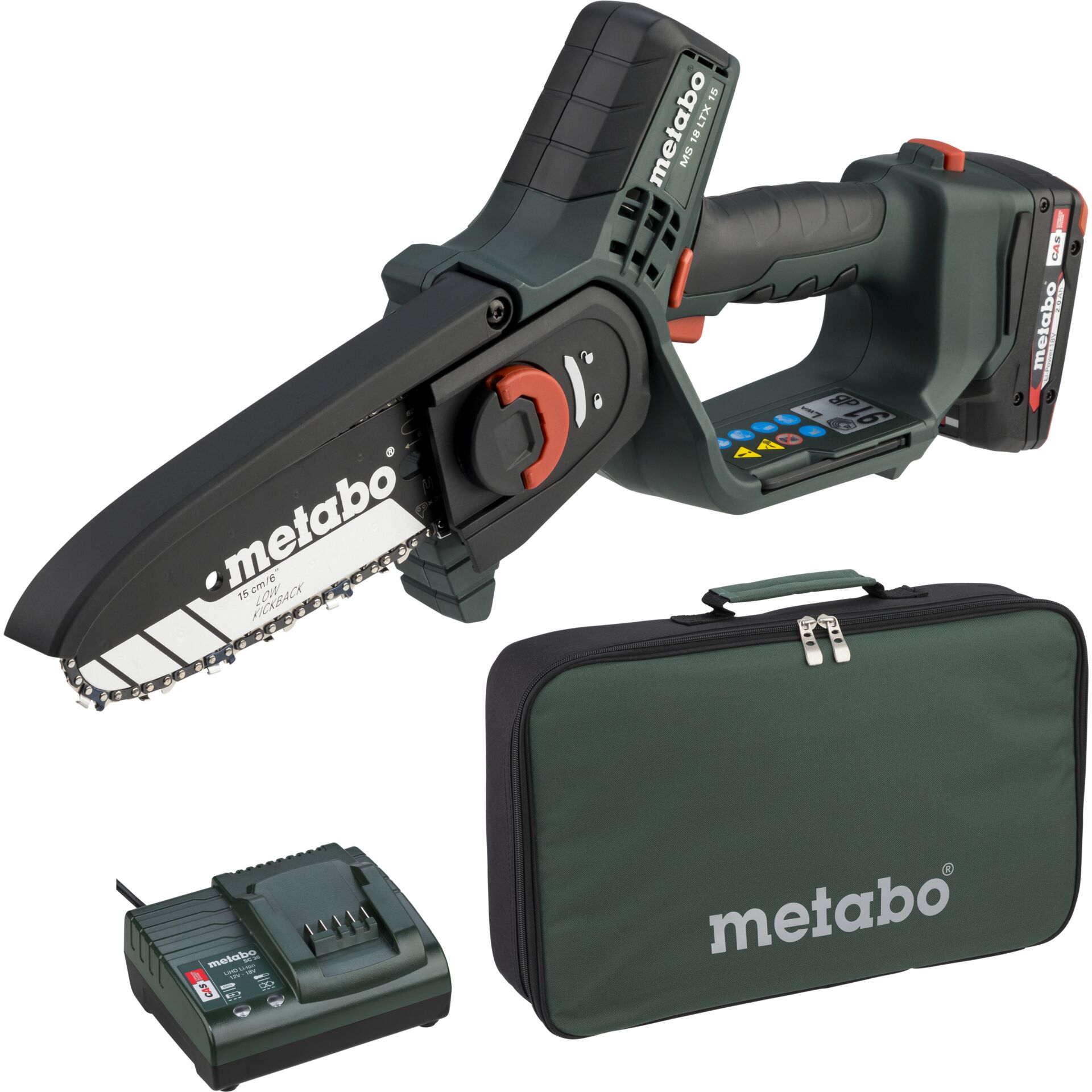 Metabo MS 18 LTX 15 1x 2 0Ah Saegen