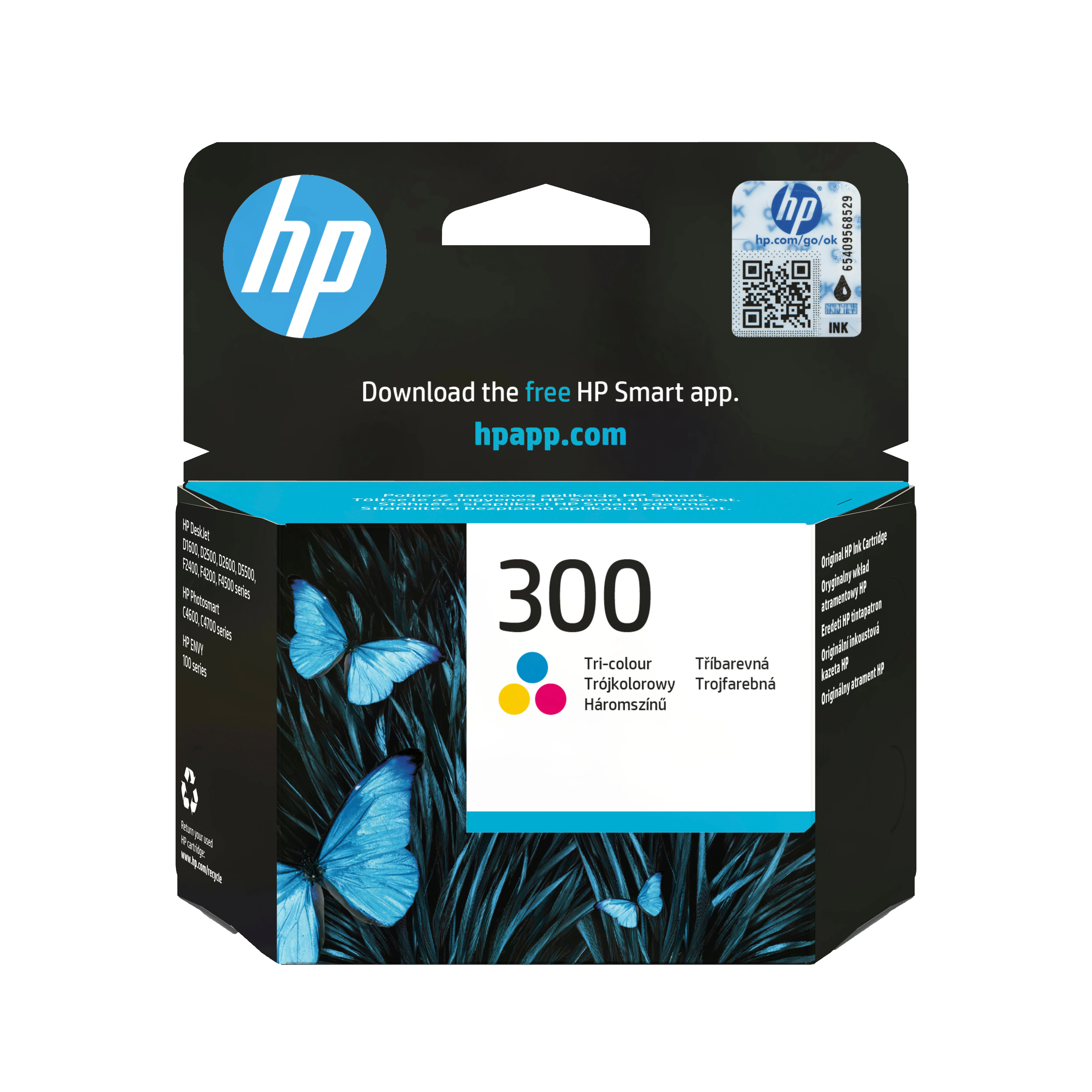 Hewlett Packard HP CC 643 EE Tintenpatrone 3 farbig No  300 Drucker & Scanner