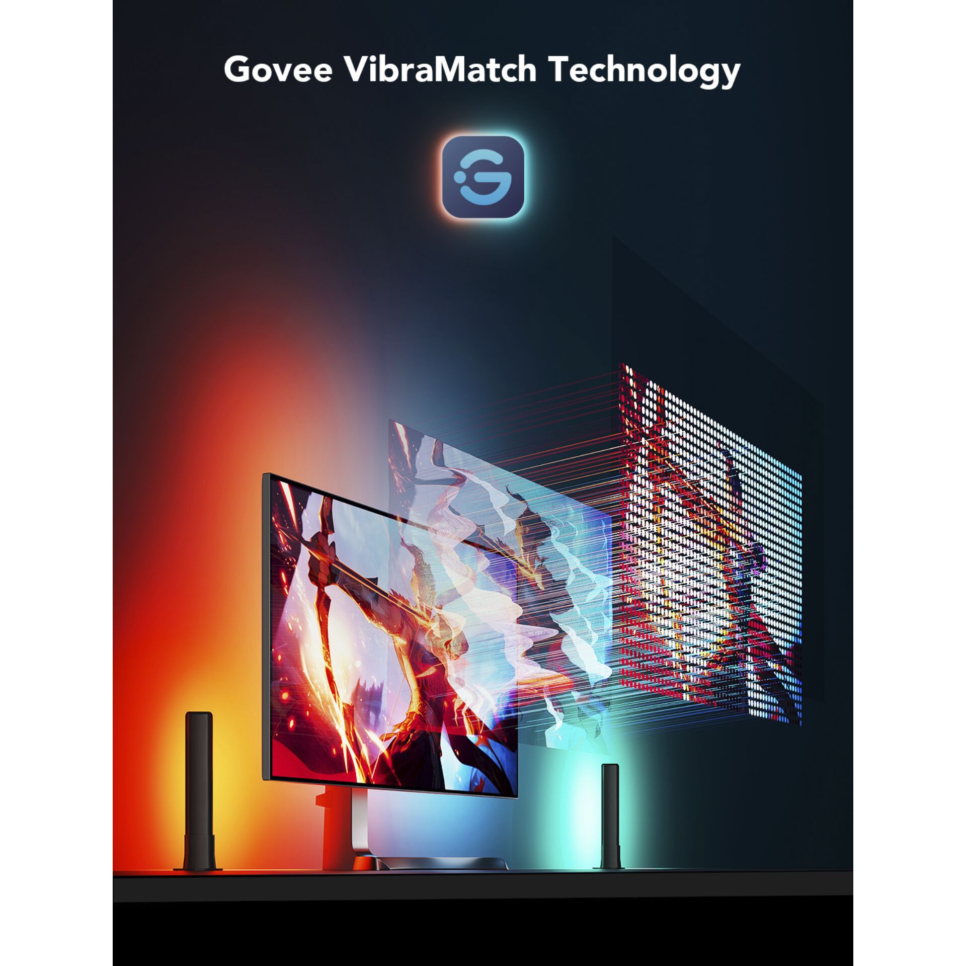 Govee PC Monitor Pro Kit for 27Zoll 34Zoll Monitor Smart Home