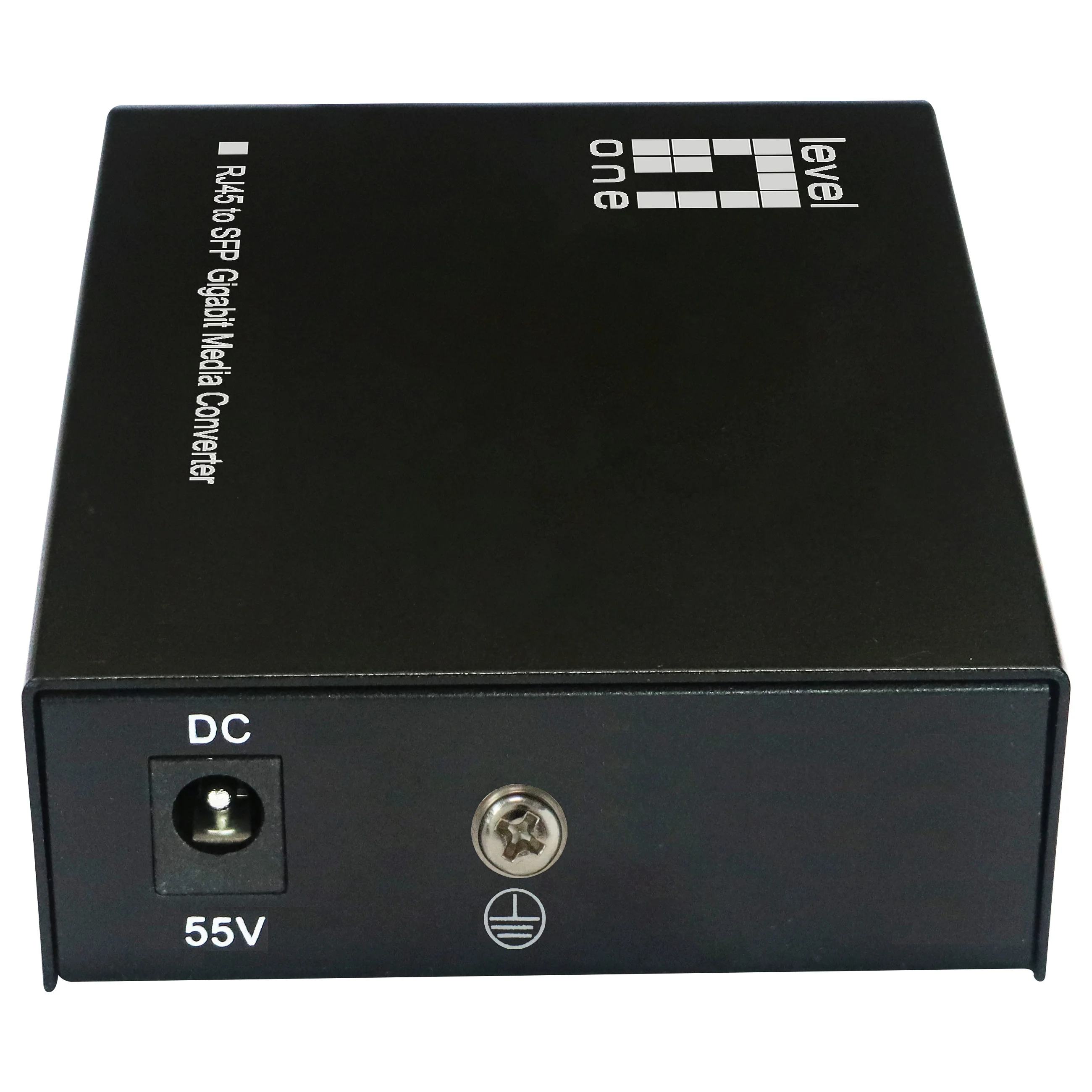 LevelOne RJ45 zu SFP Gigabit Medienkonverter 802 3bt 60W PoE PSE