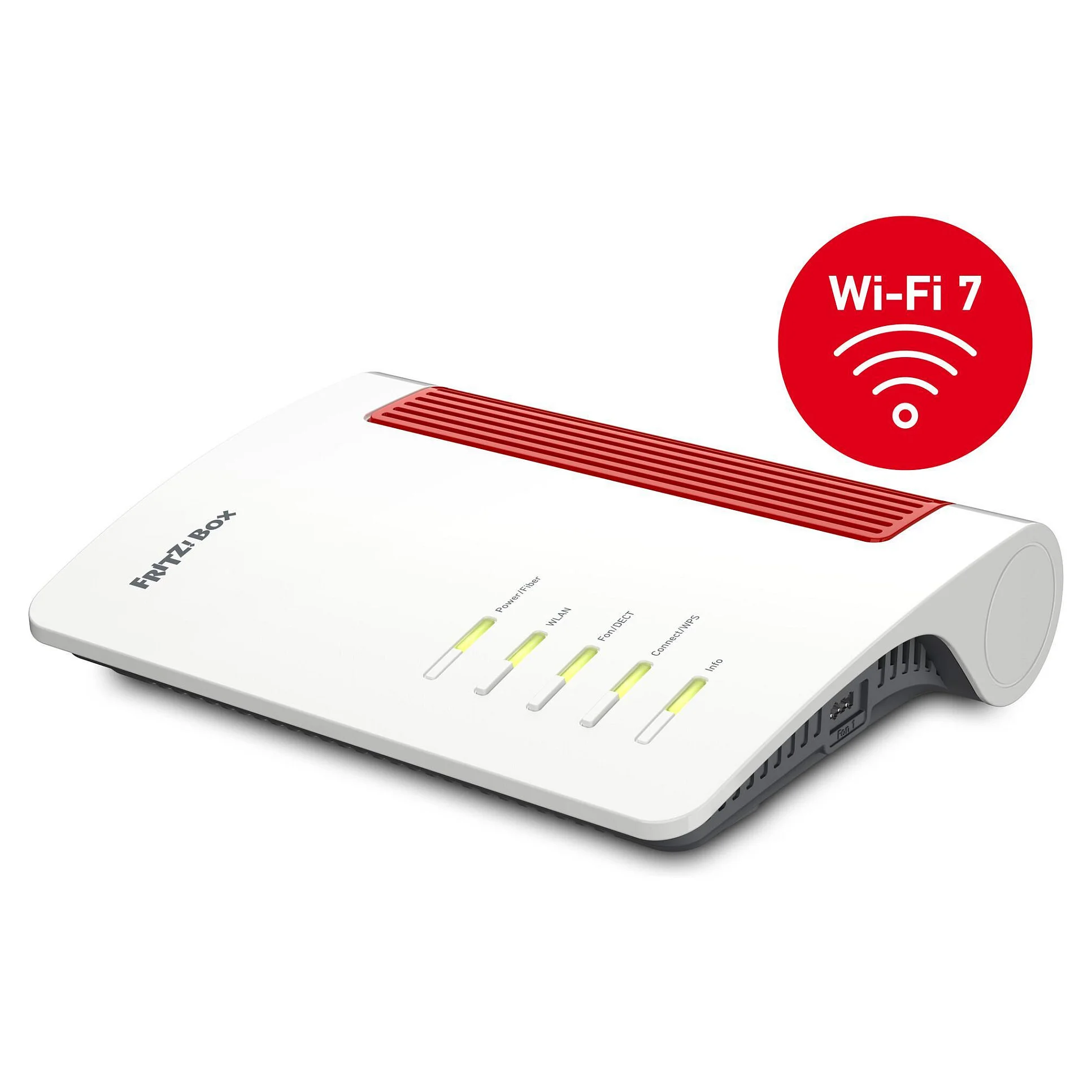 Box 5690 WLAN Router 2 5 Gigabit Ethernet Dual Band 2 4 GHz 5 GHz Rot Weiss