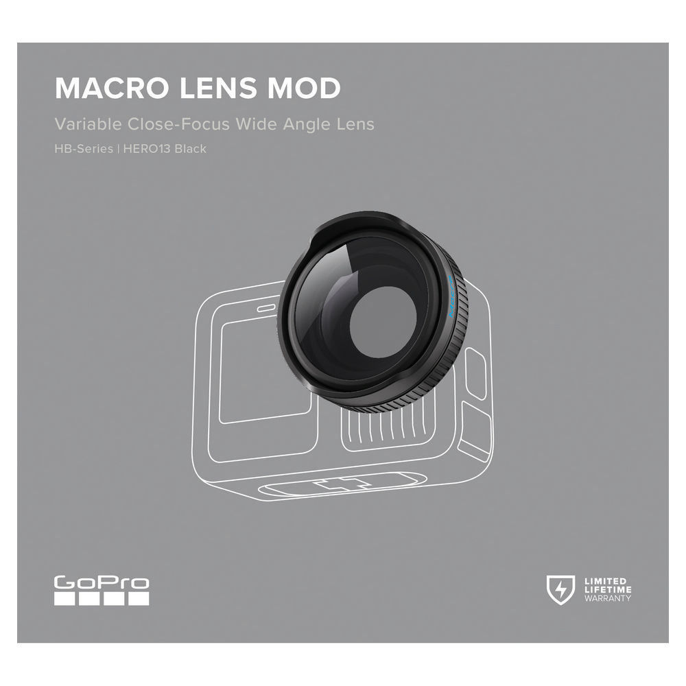 GoPro Weitwinkelobjektive Macro Lens Mod H13 Kamera & Foto