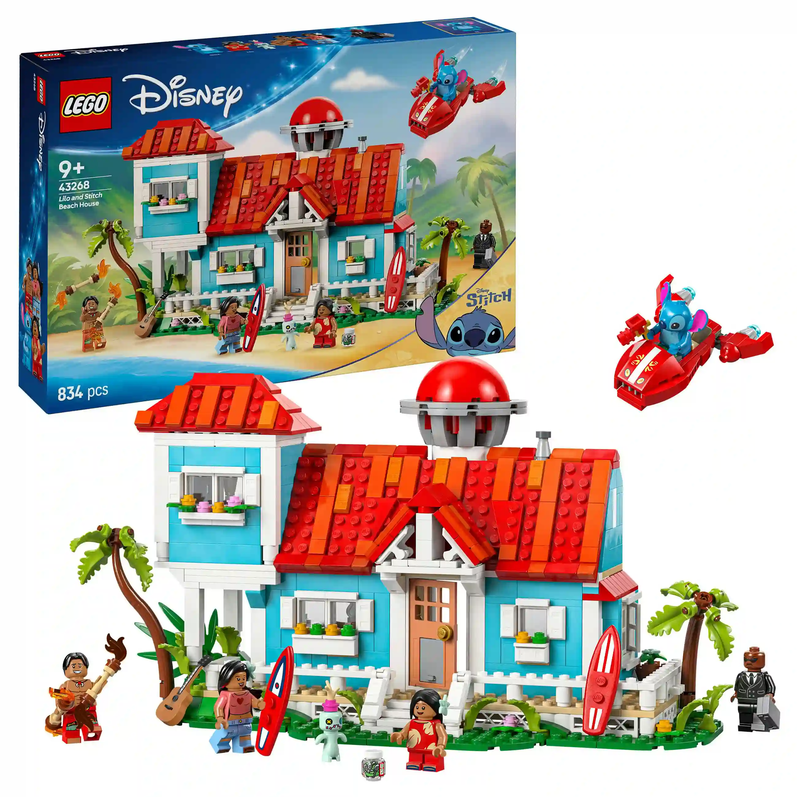 LEGO Disney Classic Das Strandhaus aus  Lilo und Stitch  43268 Spielwaren
