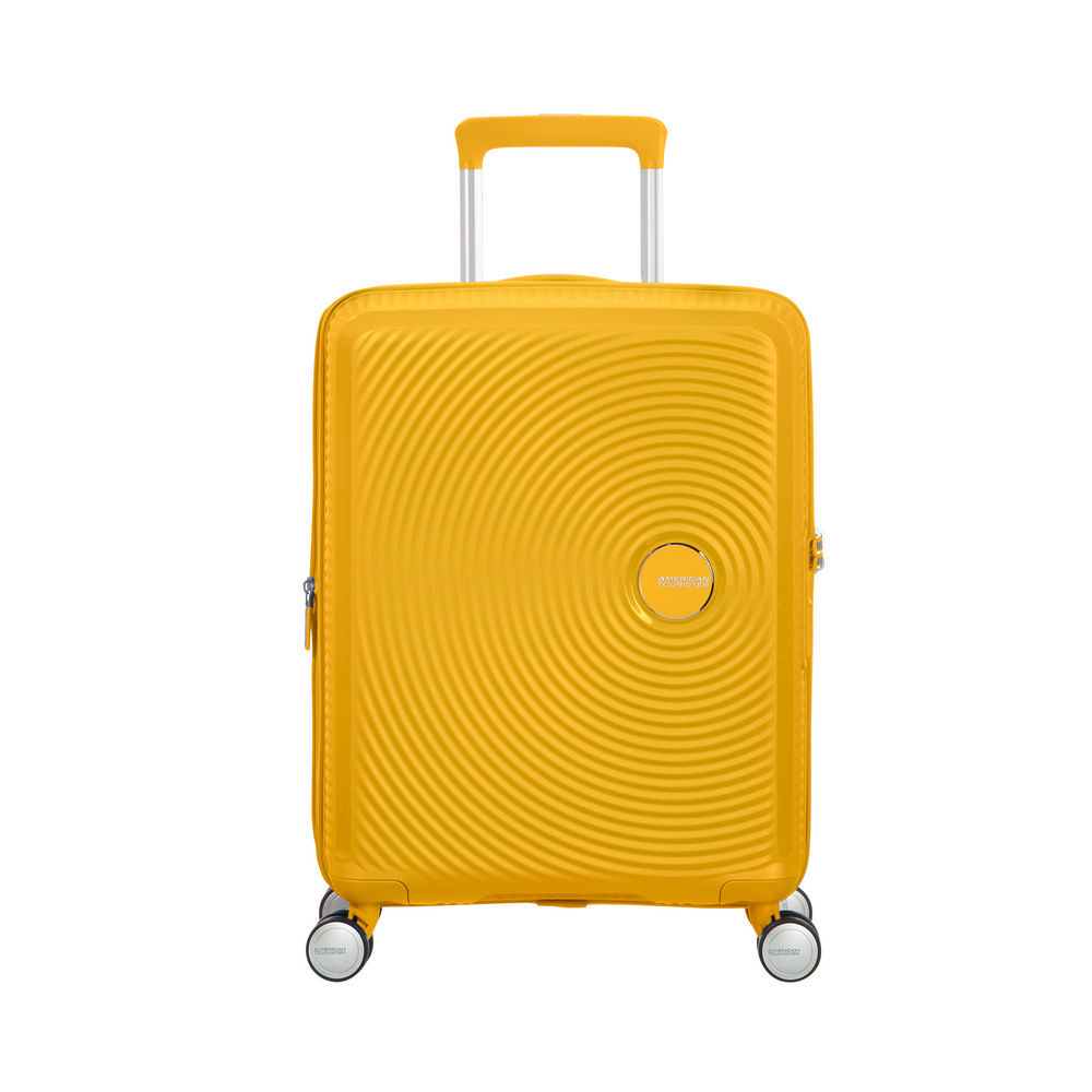 AMERICAN TOURISTER 4 Rollen Bordtrolley Soundbox  55cm  golden yellow Taschen & Rucksaecke