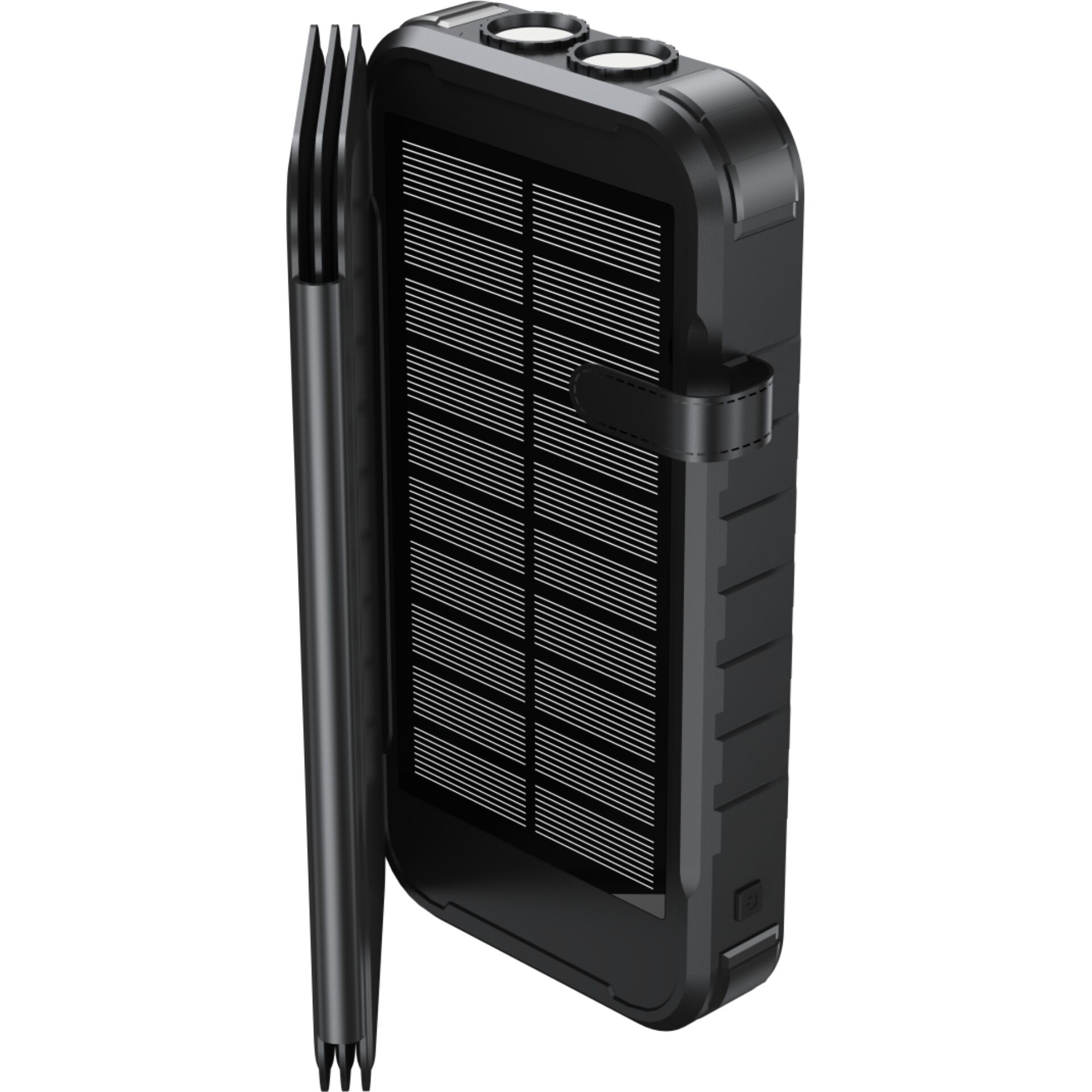 Boompods Solar Powerbank 16 000mAh Neutron Fold  Black Solar & Energie