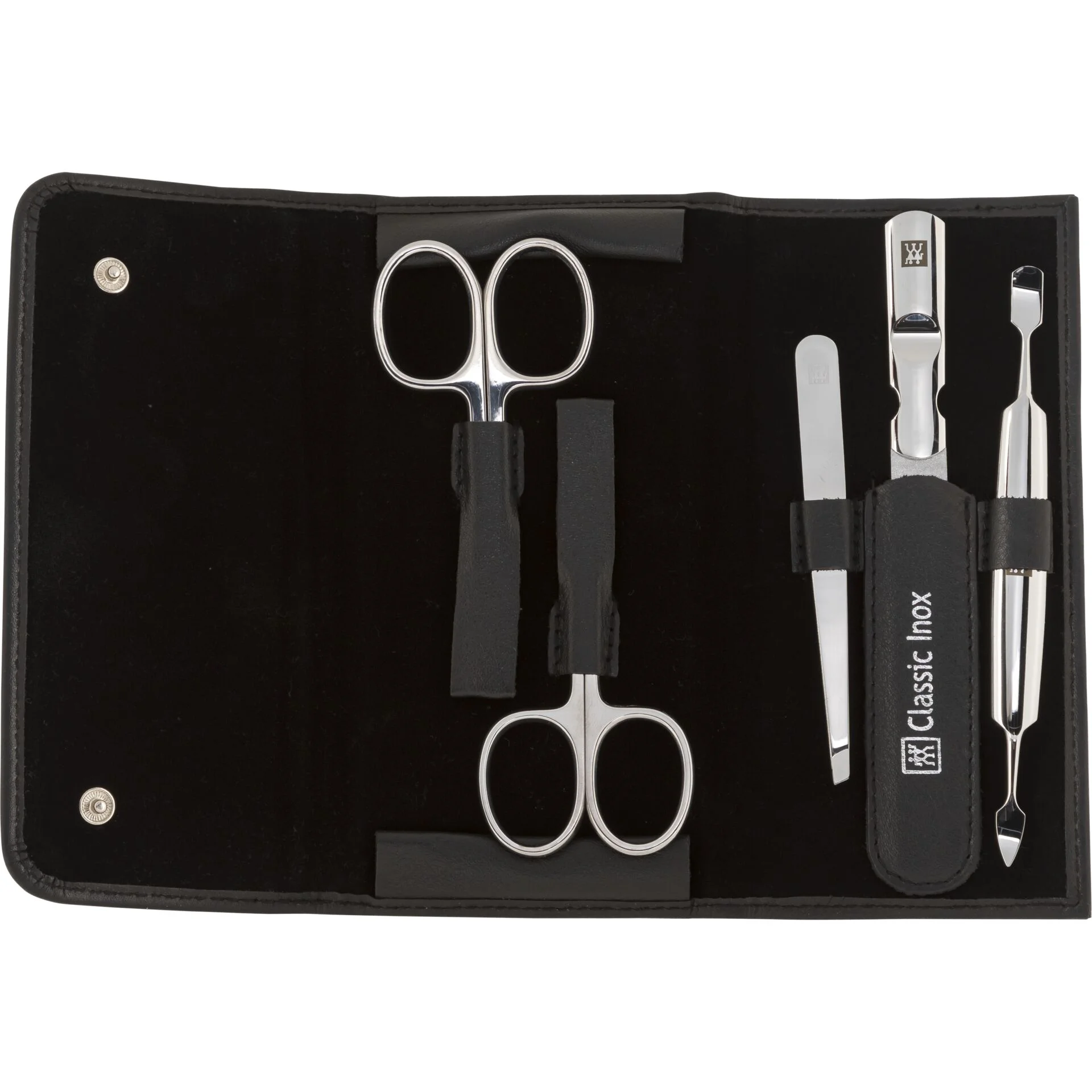 ZWILLING Manikuere Pedikuere Set 5tlg  mit Nagelschere  Leder Wellnessgeraete