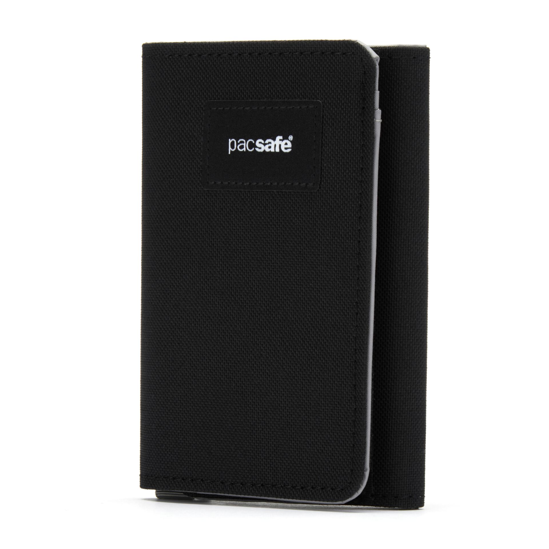 Pacsafe RFIDsafe Trifold Wallet schwarz Taschen & Rucksaecke