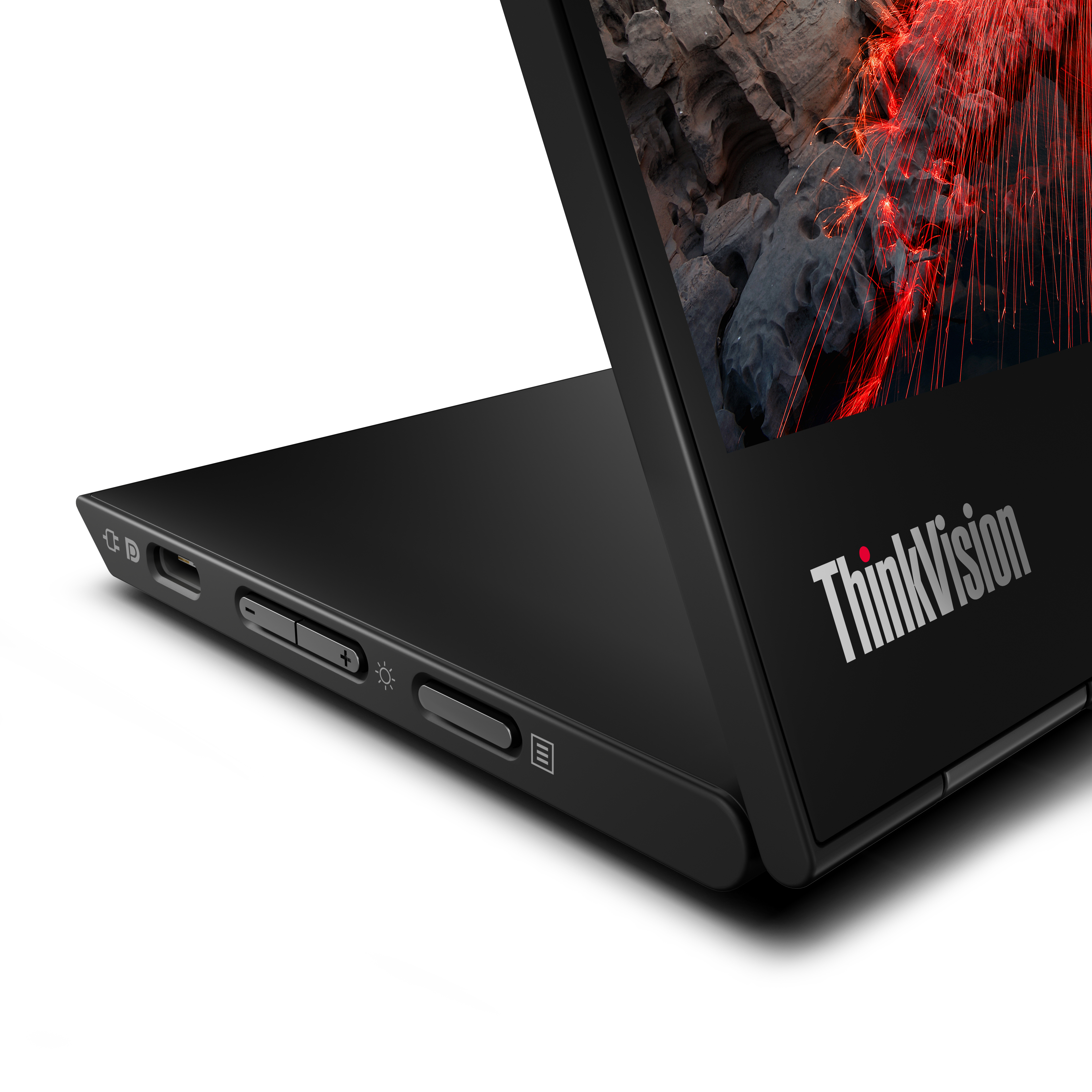 Lenovo 35 6cm 14Zoll  2240x1400  ThinkVision M14t Gen 2 IPS Touch portable 6ms 60Hz 2xUSB C Black Monitore