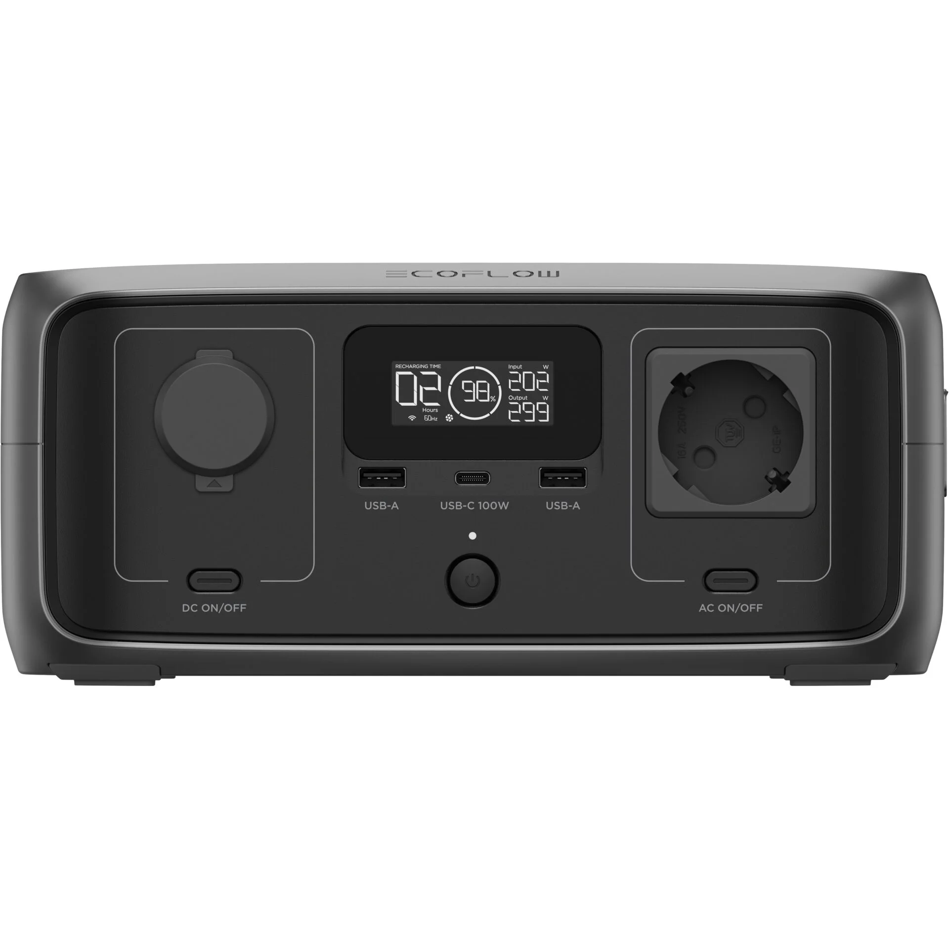 EcoFlow RIVER 3 UPS Lithium Power Station 245Wh Solar & Energie