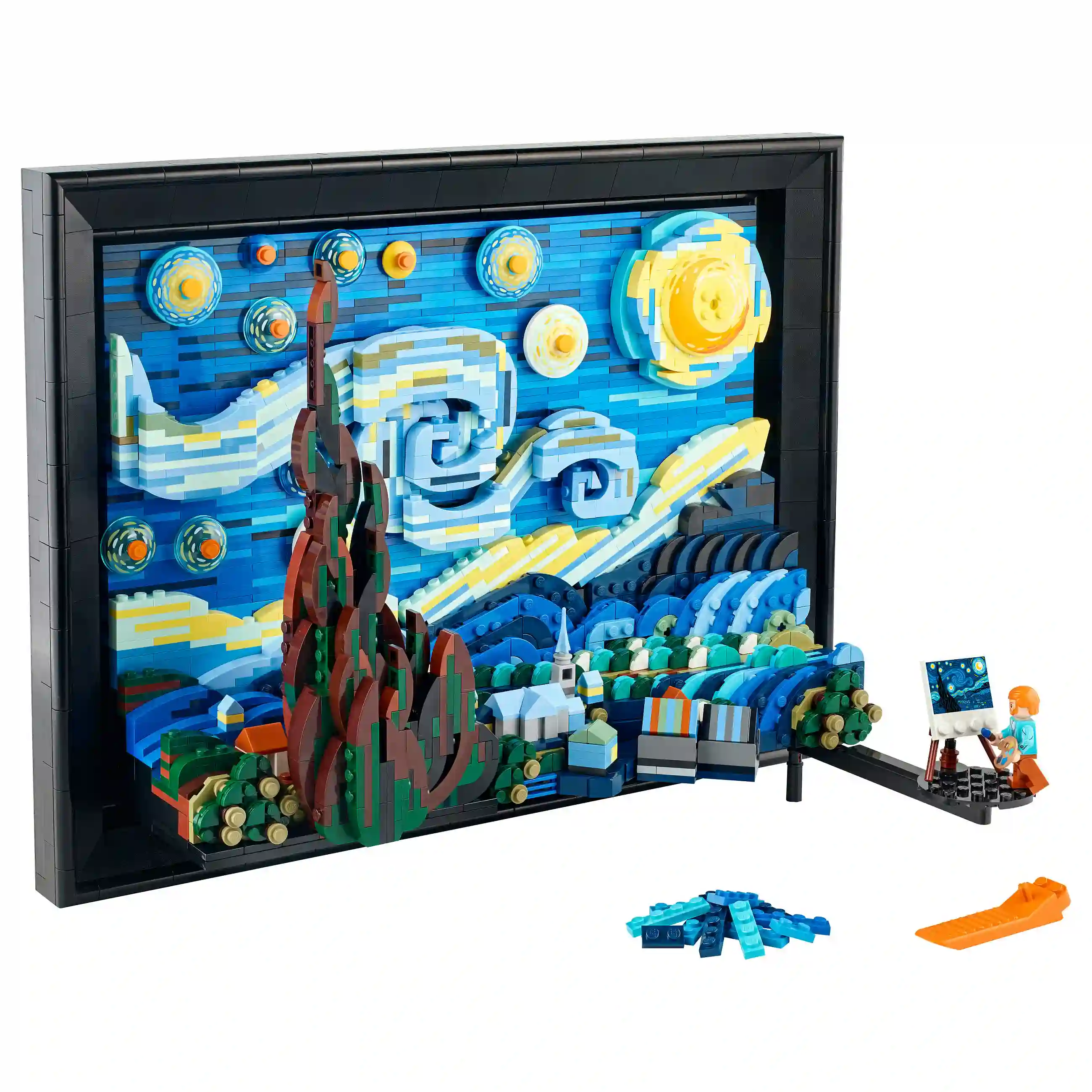 LEGO Ideas   Vincent van Gogh   Sternennacht Spielwaren