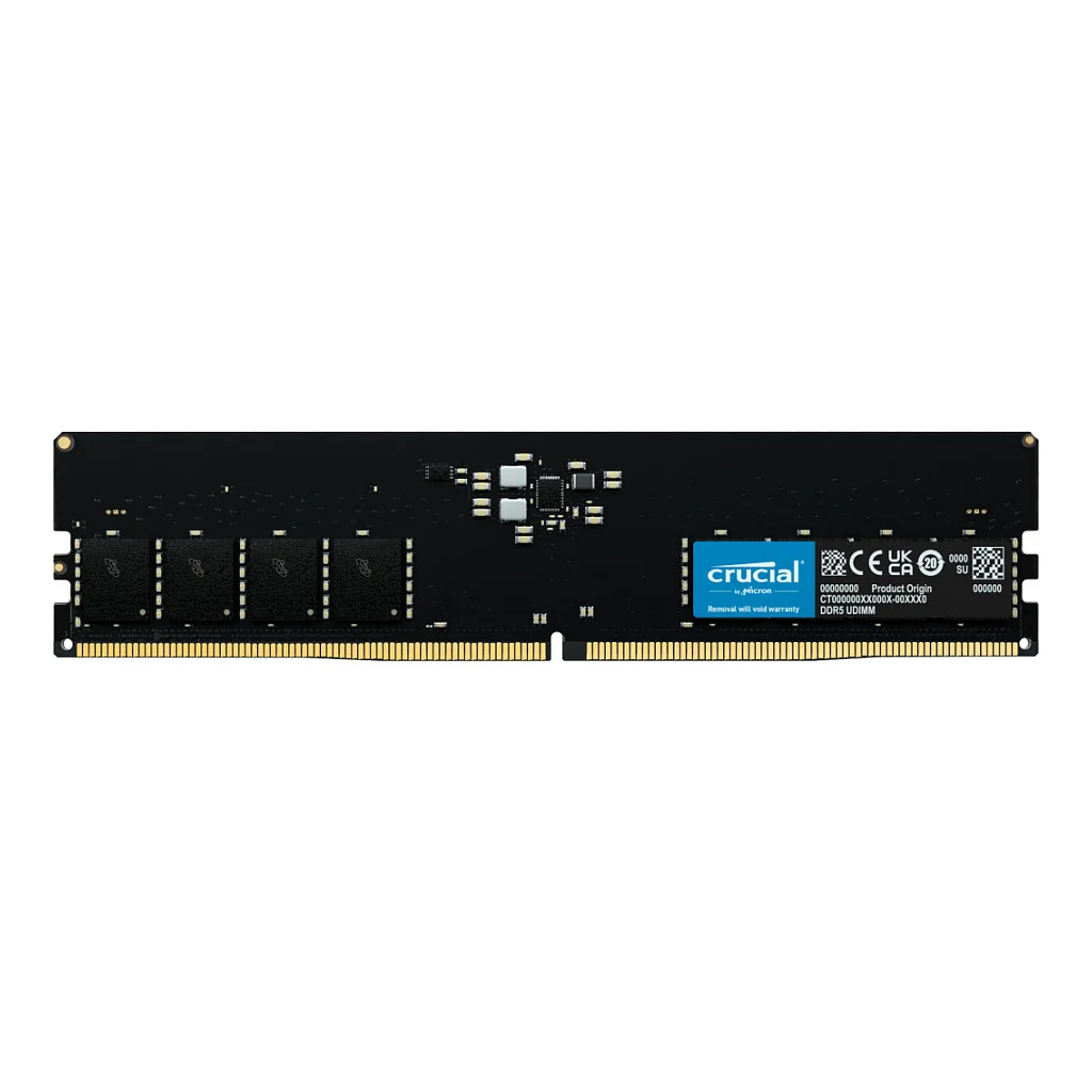 Crucial DDR5 5600 16GB UDIMM CL46  16Gbit  Speichermedien