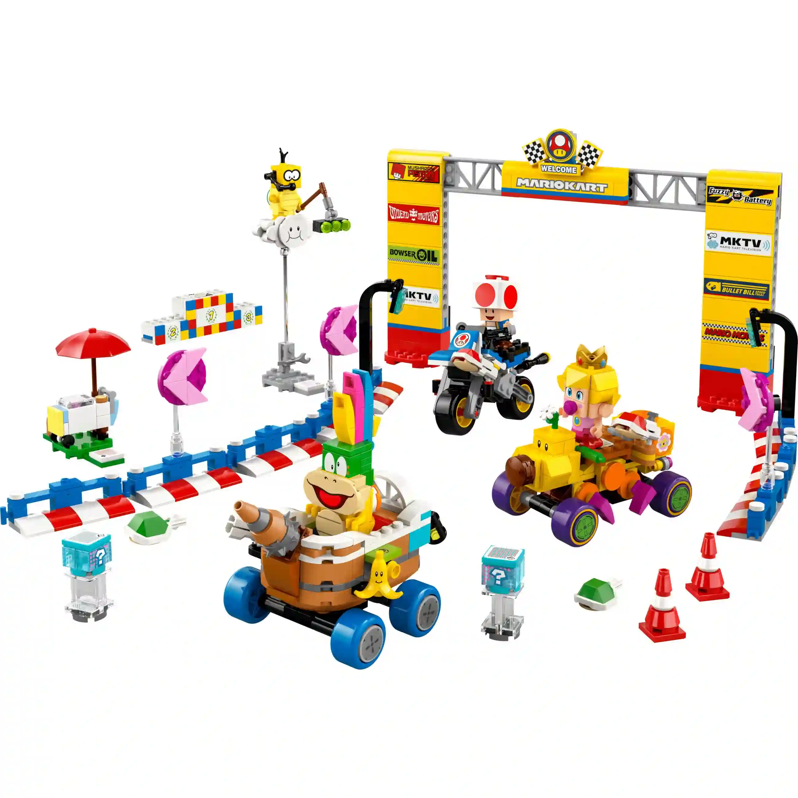 LEGO Super Mario Mario Kart   Baby Peach   Grand Prix   Set 72036 Spielwaren