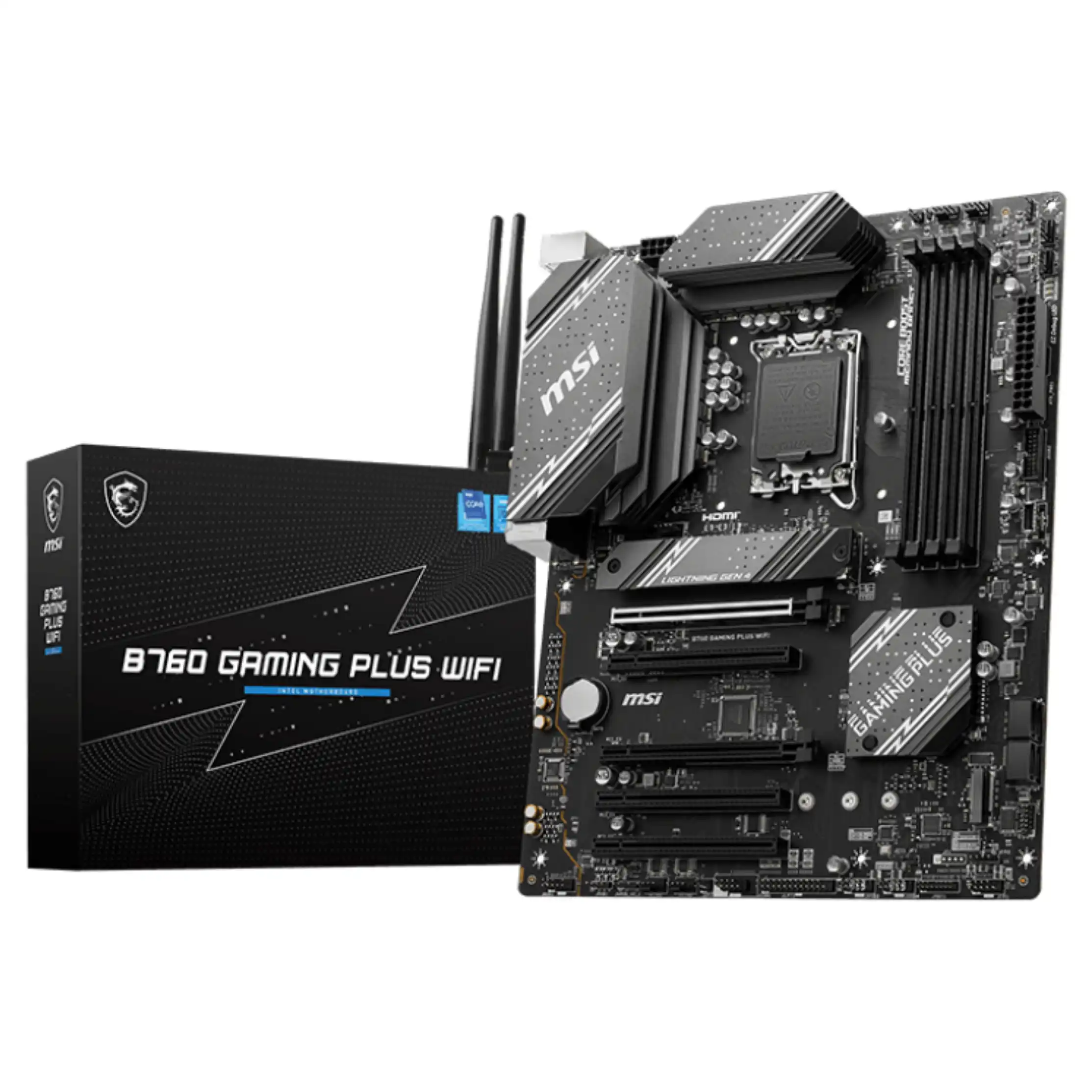 MSI B760 GAMING PLUS WIFI Motherboard Intel B760 LGA 1700 ATX PC-Zubehoer