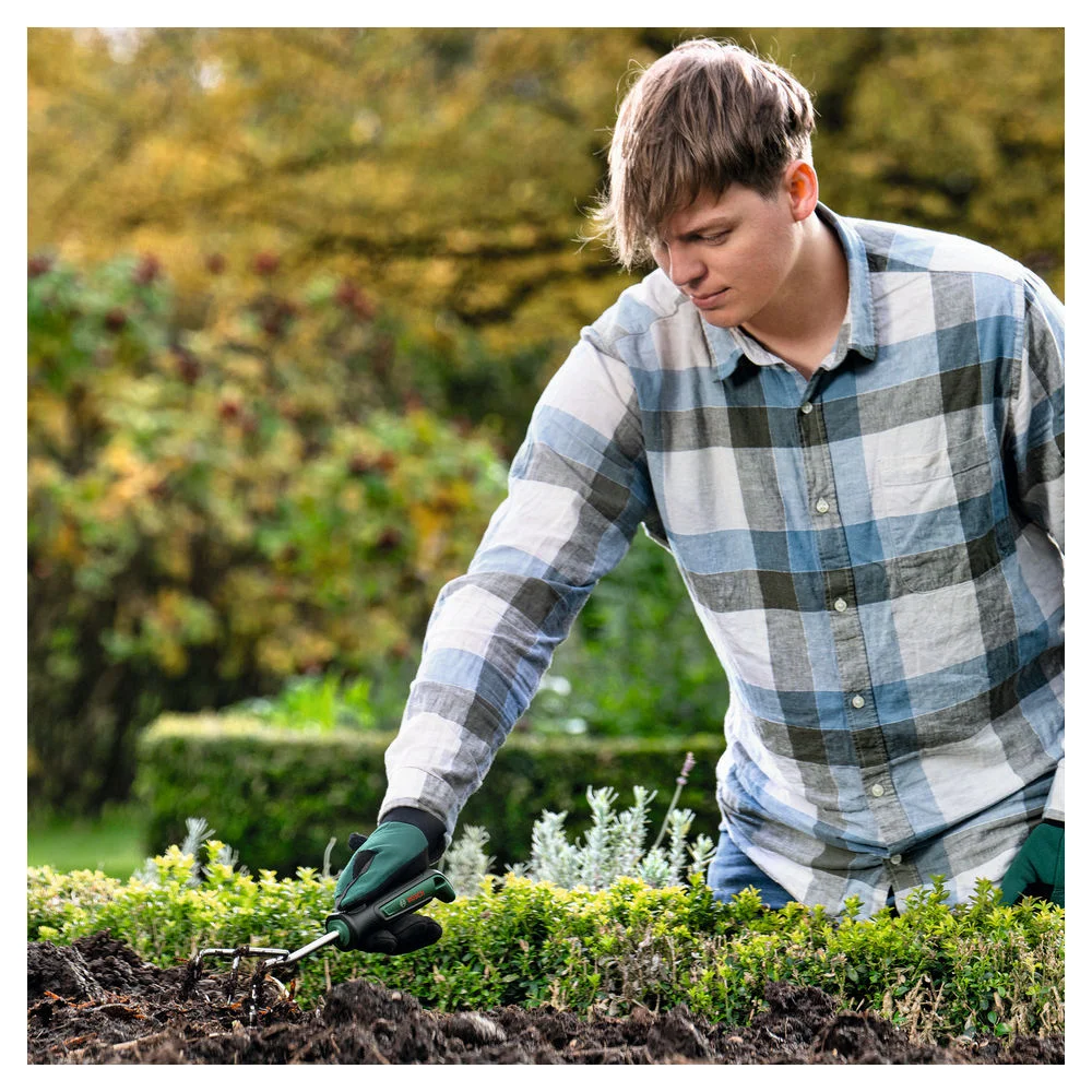 Bosch Gartenhandgrubber Aufbewahrung