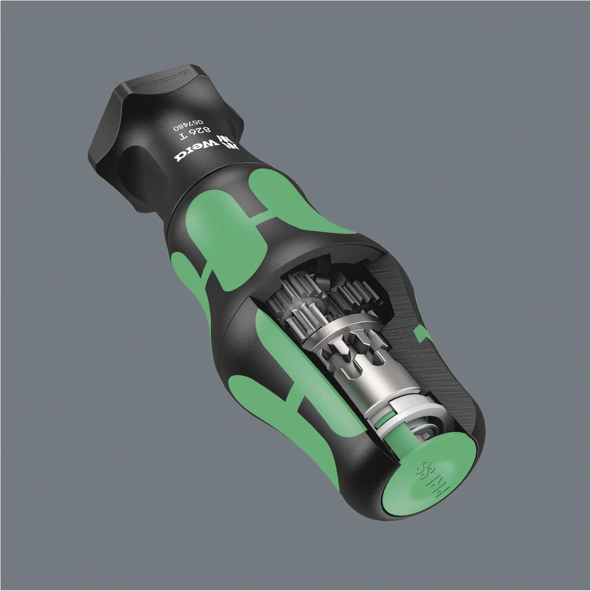 Wera 826 T Kraftform Turbo Bits Handhalter Rapidaptor Bohrer- & Schrauberzubehoer
