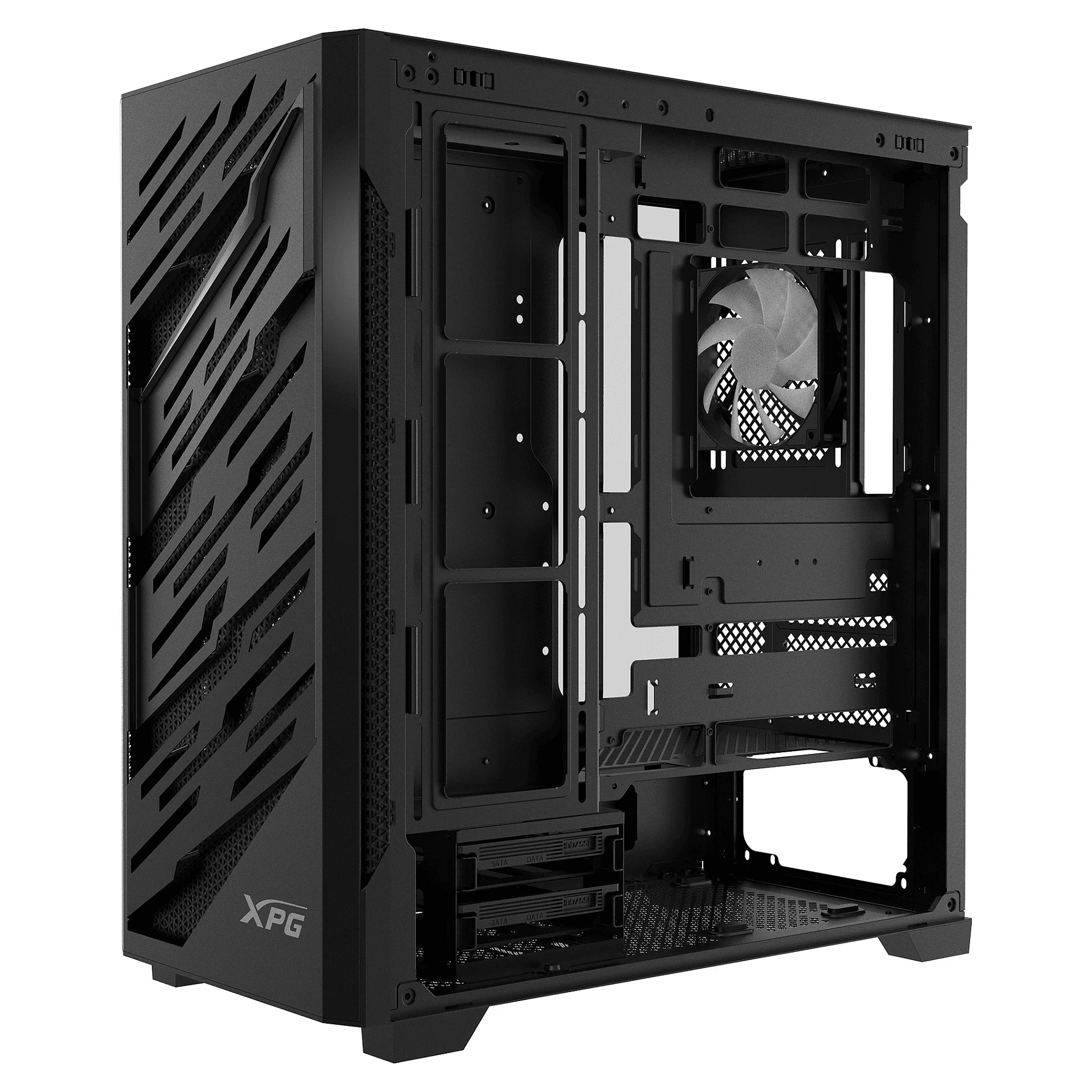 XPG STARKER AIR BTF Midi Tower Schwarz PC-Komponenten