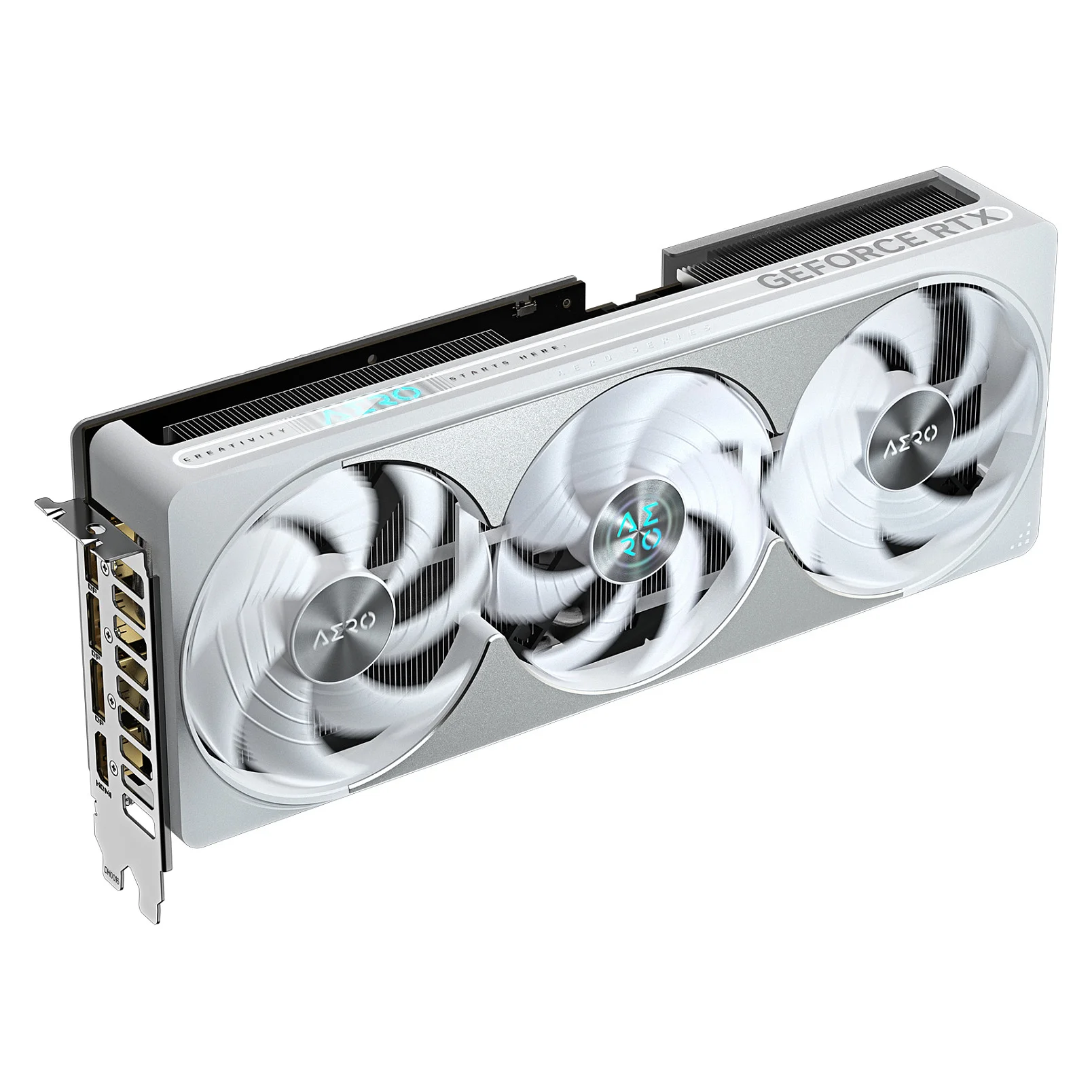 GIGABYTE GeForce RTX 5080 AERO OC SFF 16G Grafikkarte   16 GB GDDR7  256 Bit  PCI E 5 0  2730MHz Core Clock  3 x DisplayPort  1 x HDMI  GV N5080AERO OC 16GD PC-Komponenten