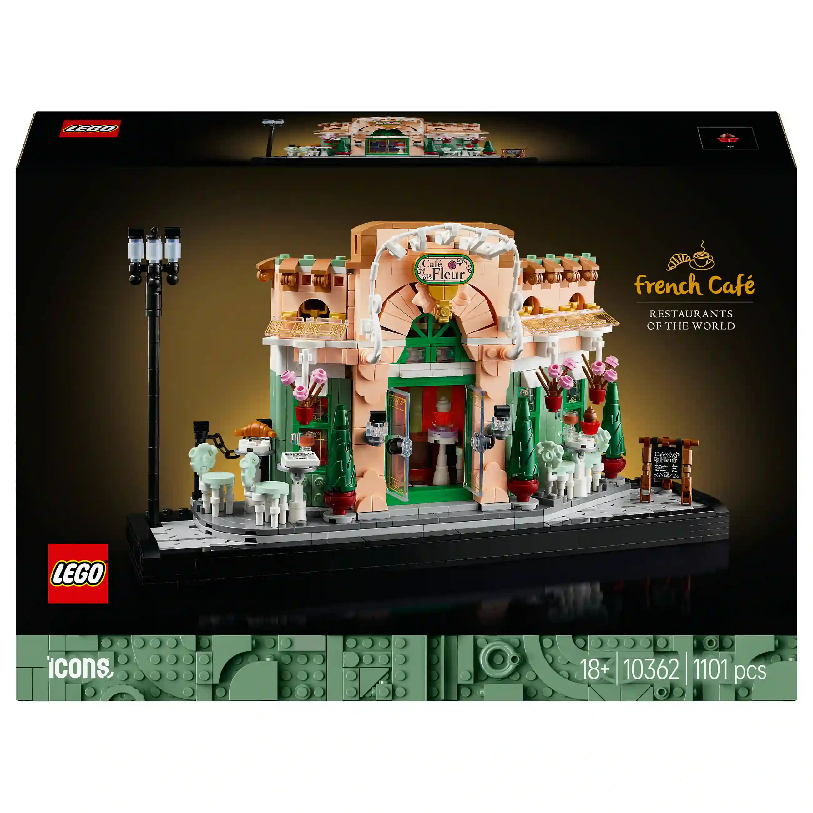 LEGO Icons Franzoesisches Caf  10362 Spielwaren