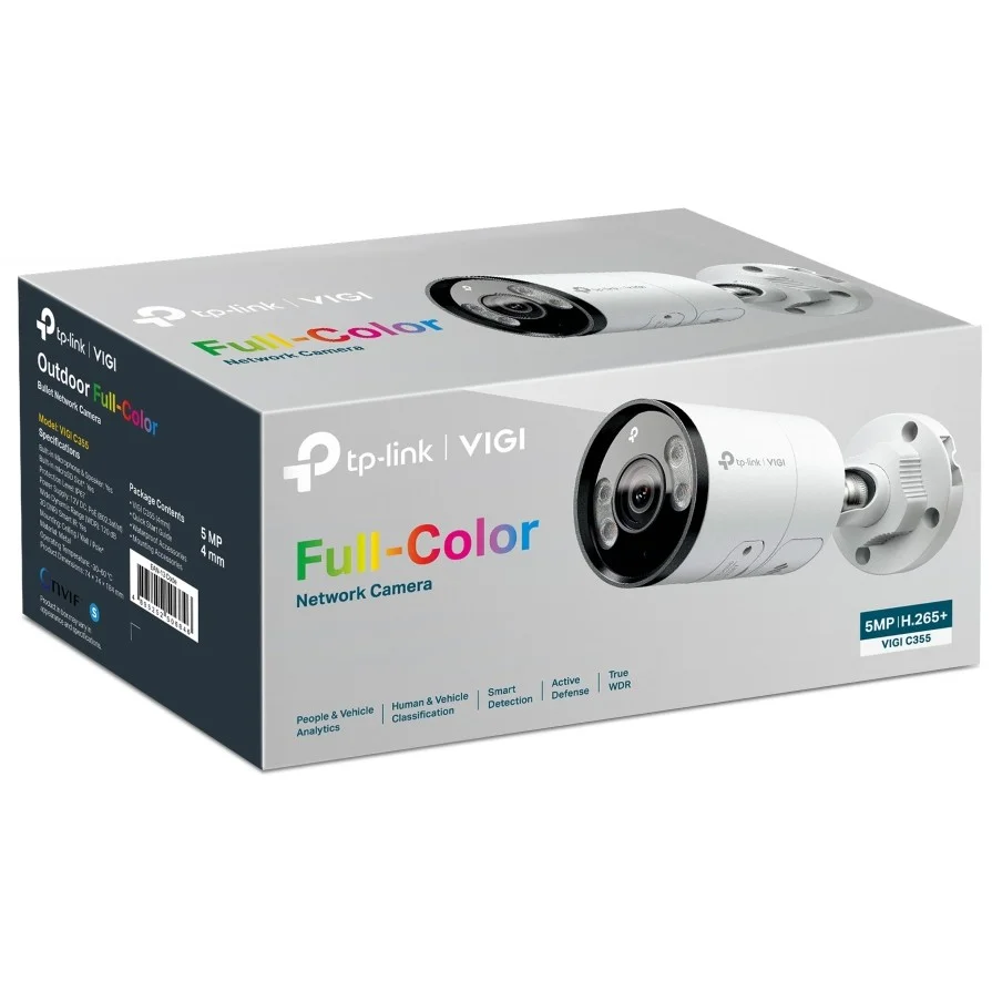 TP Link Omada IPCam VIGI C355 6mm  5MP Full Color Bullet Netzwerk