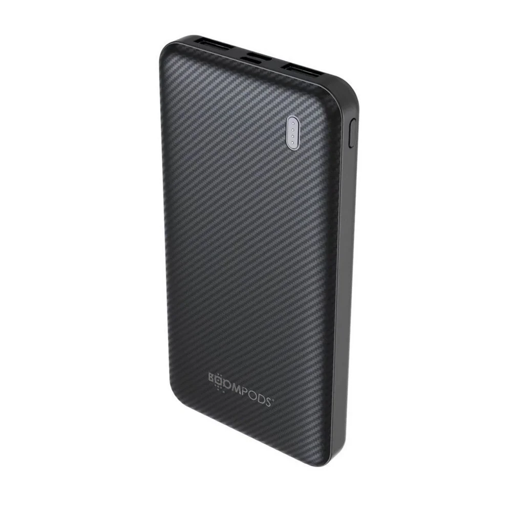 Boompods Powerbank OBI  10 000 mAh  Black Solar & Energie