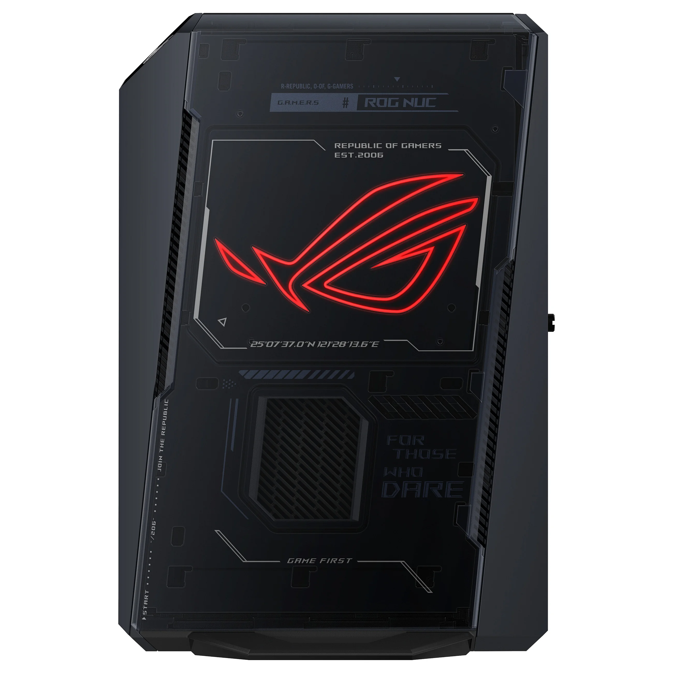 ASUS ROG NUC RNUC15JNK9X28AA2 Intel Core Ultra 9 275HX 32 GB DDR5 SDRAM 2 TB SSD NVIDIA GeForce RTX 5080 Windows 11 Home USFF Mini PC Schwarz PC-Zubehoer