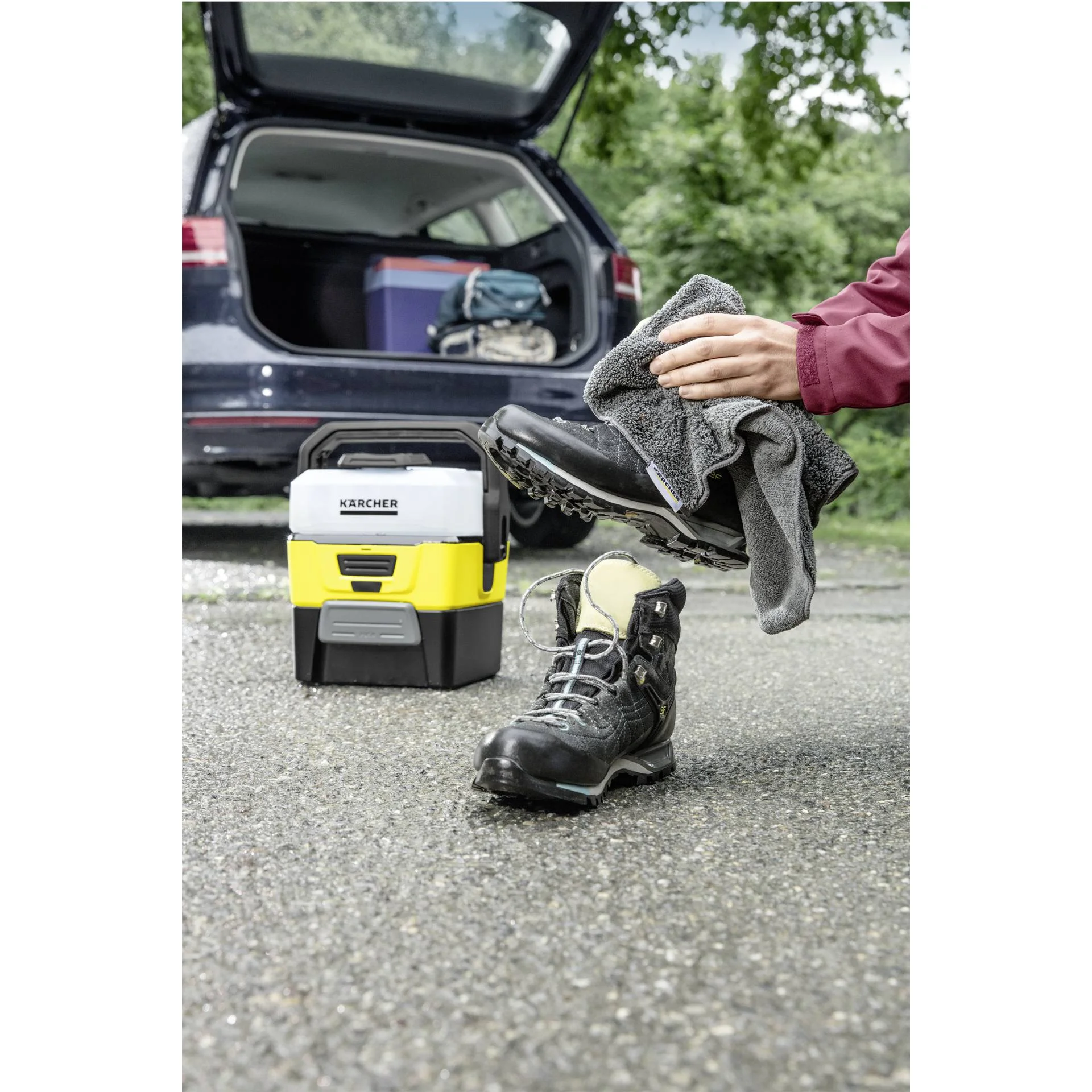 Kaercher Mikrofasertuch Zubehoer fuer Staubsauger & Reiniger