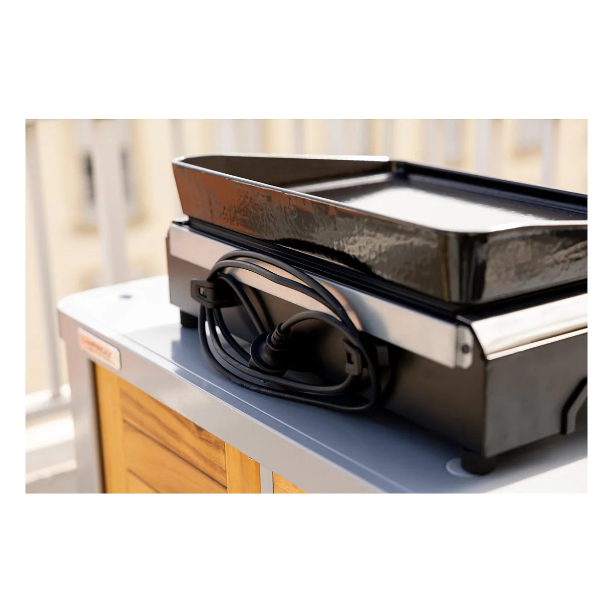 Campingaz Plancha Electric 1 XD Tischgrill mit Gussplatte Grills