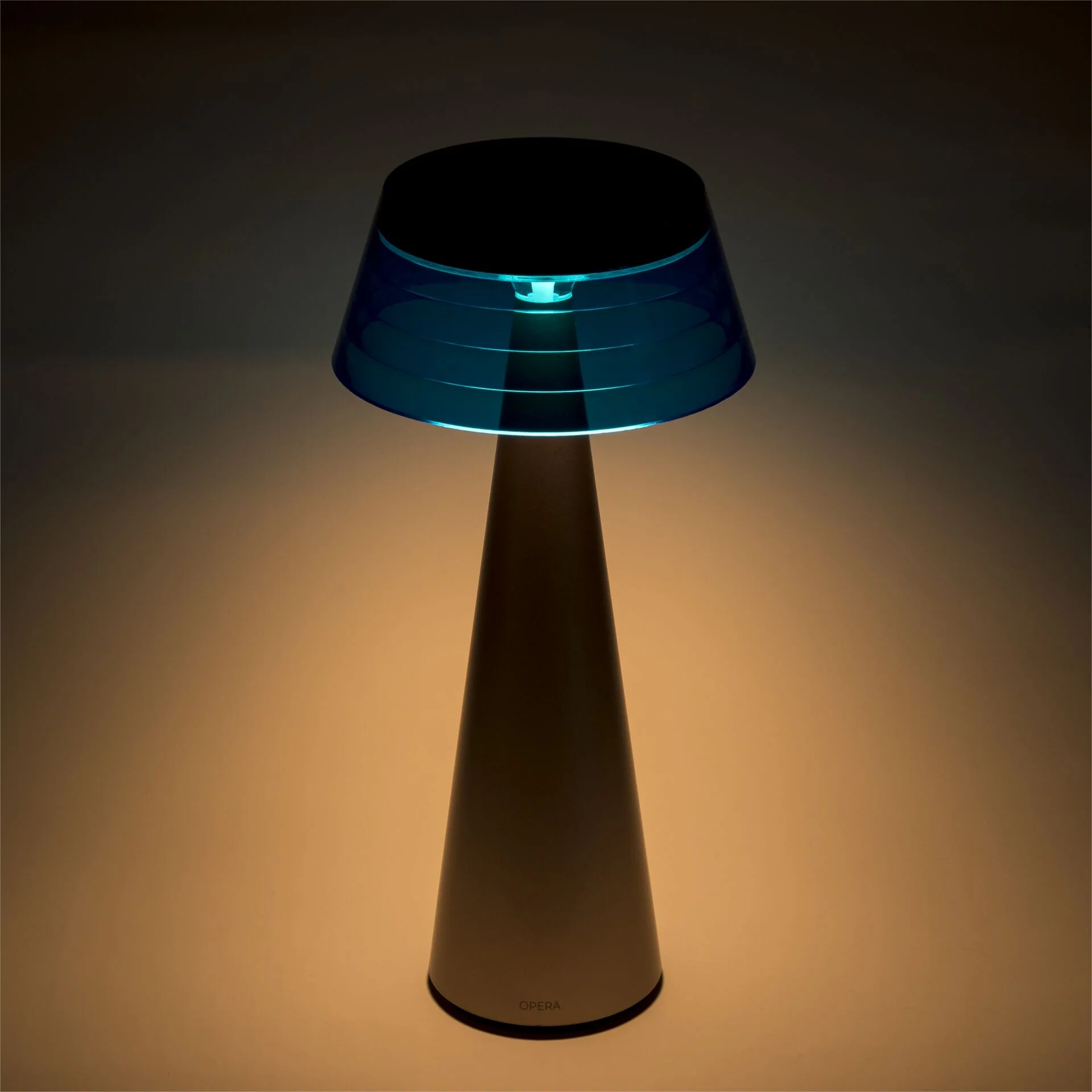 Century Lampenabdeckung fuer OPERA blau IP44 Beleuchtung