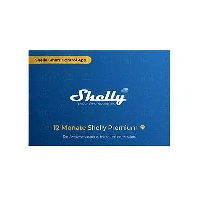 Shelly Scratch Karten Premium App Smart Home