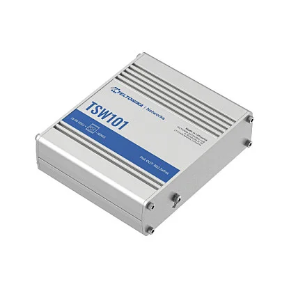 Teltonika 5P TSW101 Industrial GSwitch 4x PoE   60W  Switches