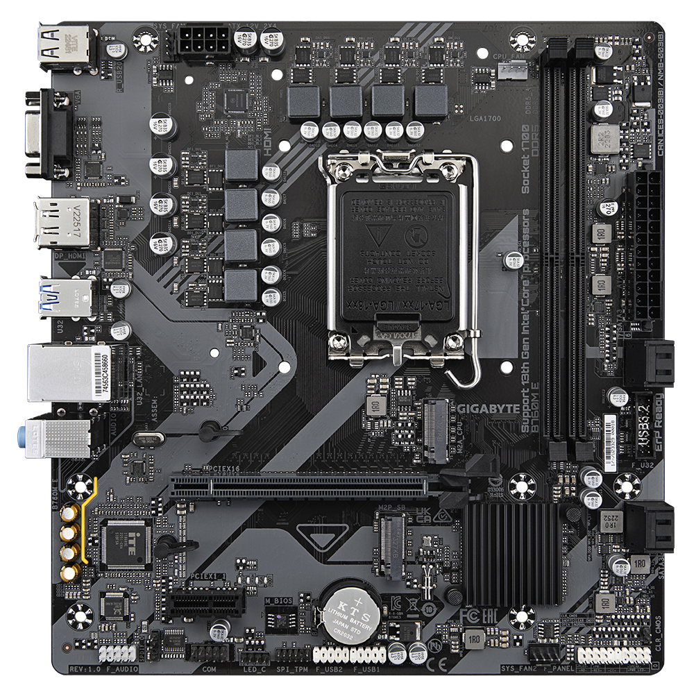 Gigabyte GA B760M E  1700   D  PC-Zubehoer