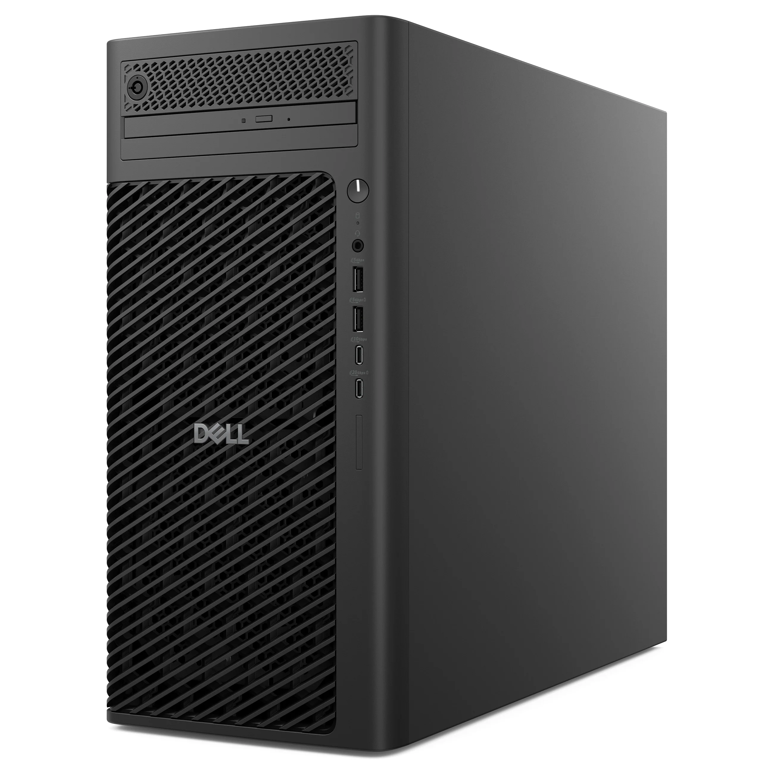 Dell Pro Max Tower T2 FCT2250 Intel Core Ultra 9 285 32GB 1TB SSD Integrated vPro Kb Mouse 1500W TPM W11P 3Y Basic Onsite PC-Zubehoer