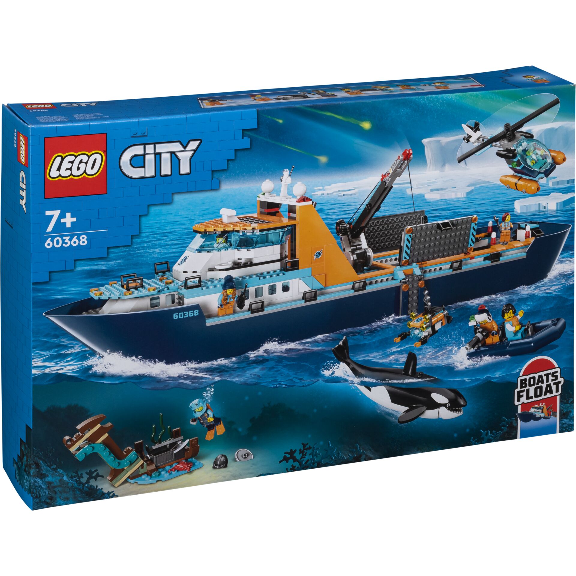 LEGO Bauspielzeug Arktis Forschungsschiff City Spielwaren