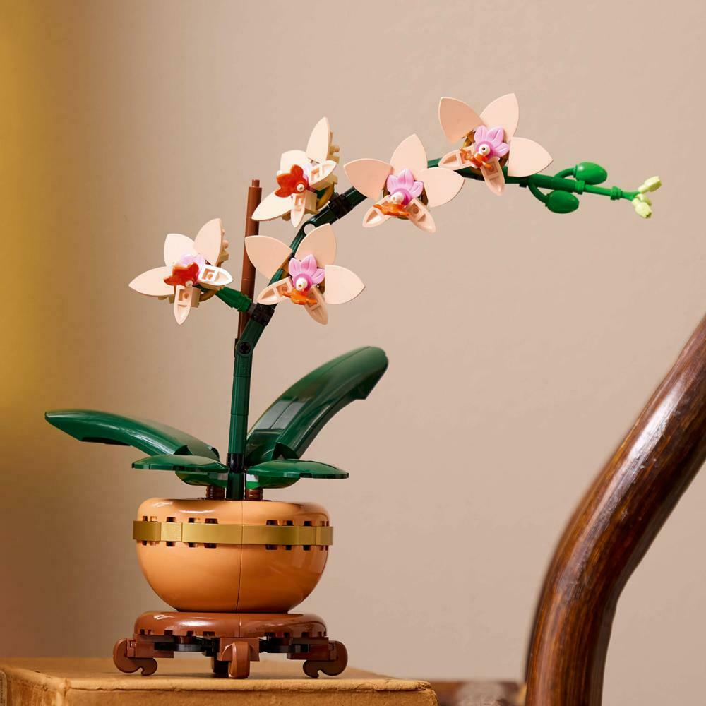 LEGO Bauspielzeug  Mini Orchidee Botanical Collection Wohnaccessoires