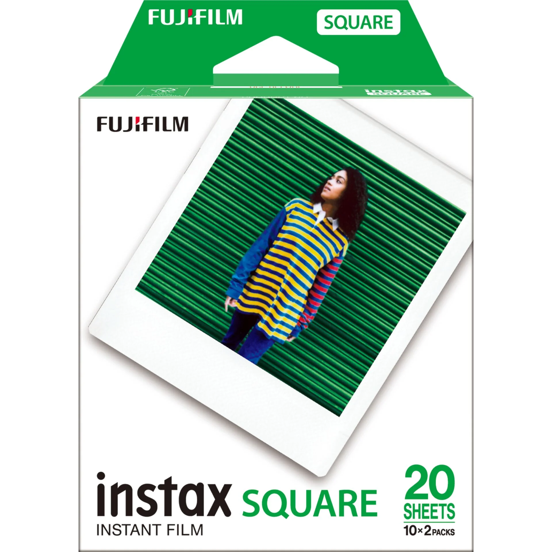 Fujifilm 1x2 Instax Square Film white frame NEU Kamera & Foto