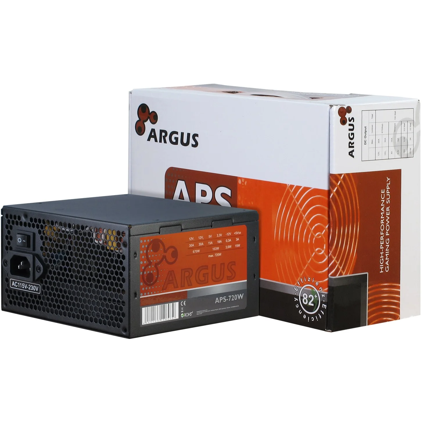 Inter Tech 720W Argus APS 720W Netzwerk