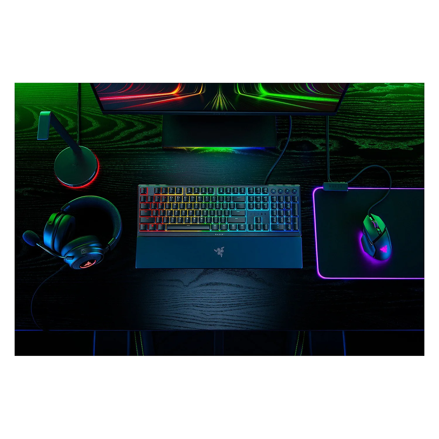 Razer Ornata V3  schwarz  DE Layout  Mecha Membrane  Tastaturen & Maeuse
