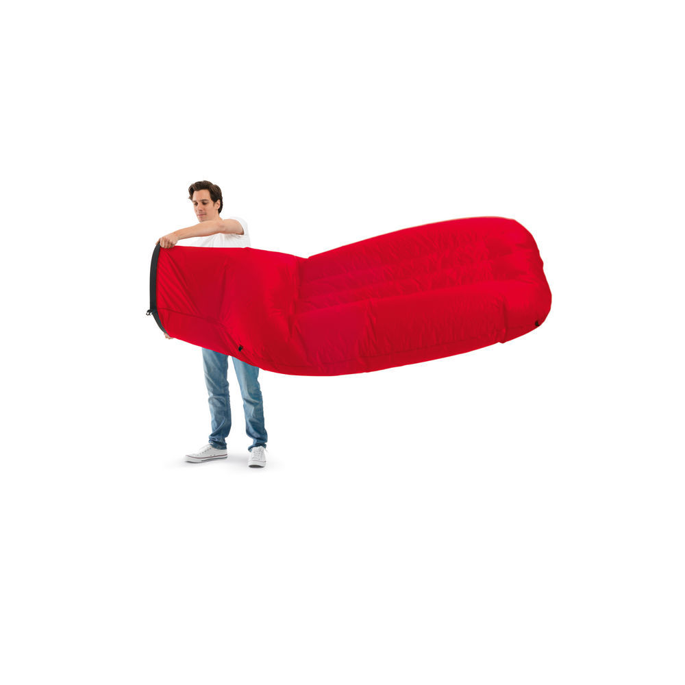 Fatboy Aufblasbares Luftsofa Lamzac L  rot Heimwerken & Garten