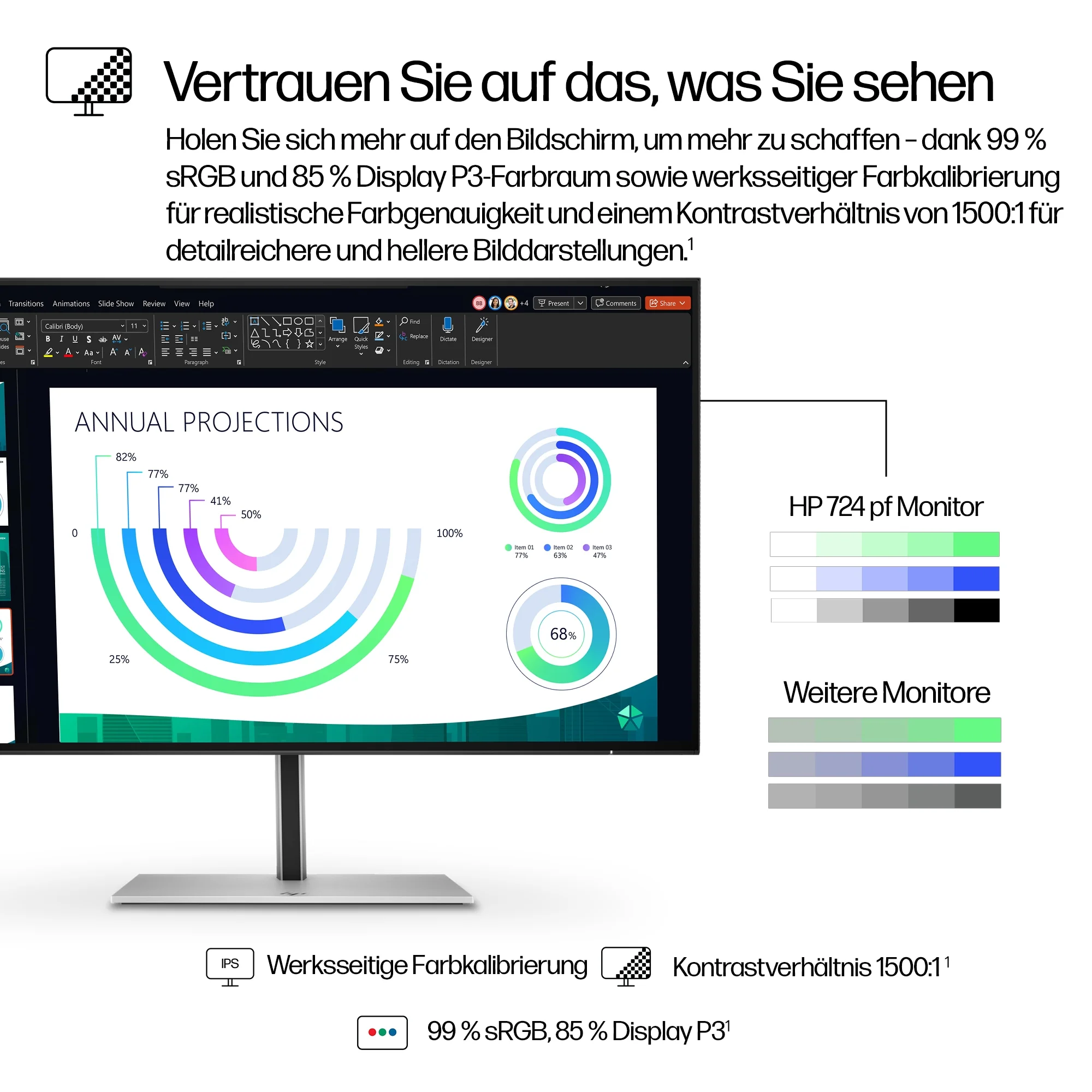 HP S7 PRO 724PF 23 8 ZOLL 16 9 Monitore