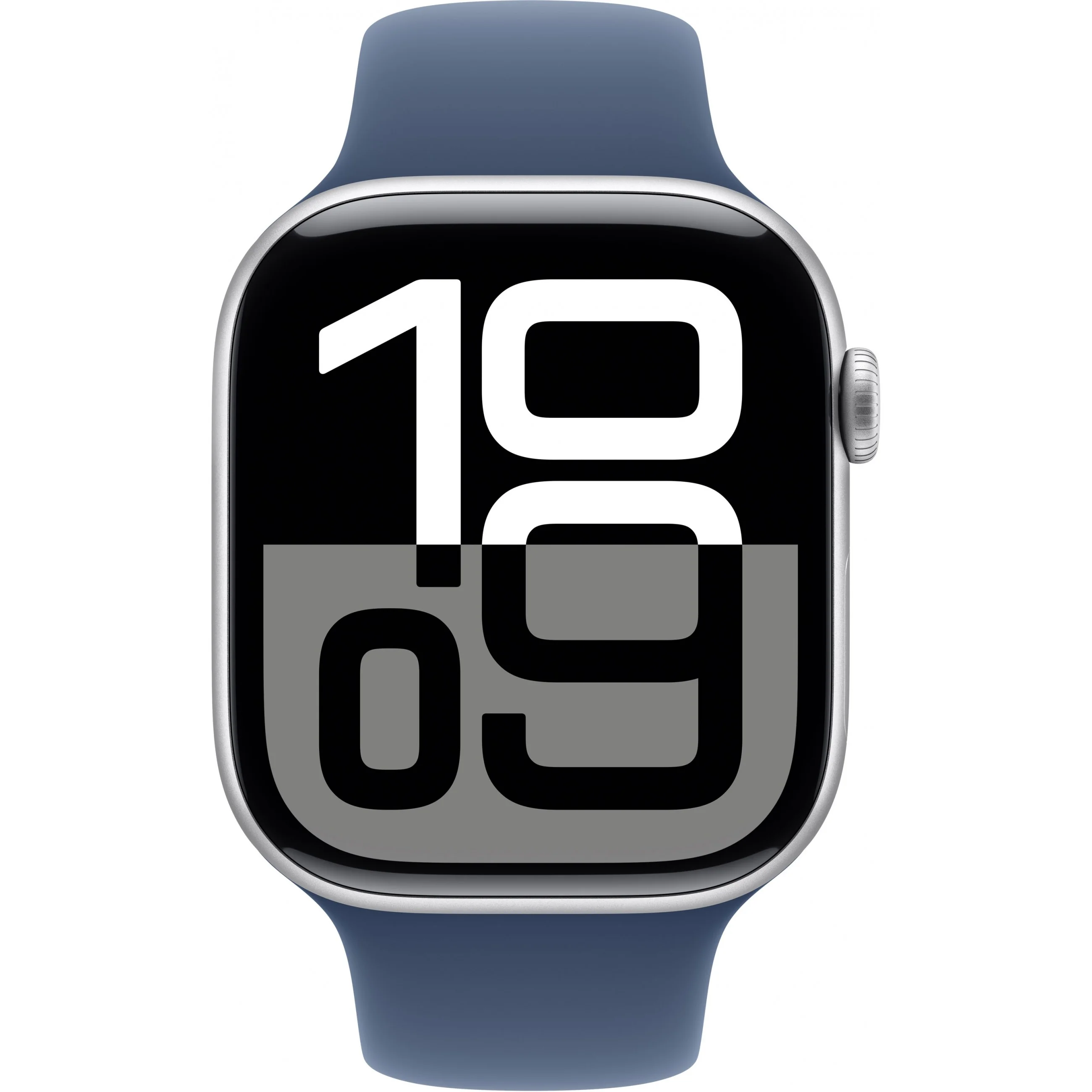 Apple Watch Series 10 Cellular Alu 46mm  Silber  Sportarmband denim  S M Smartwatches & Fitnesstracker